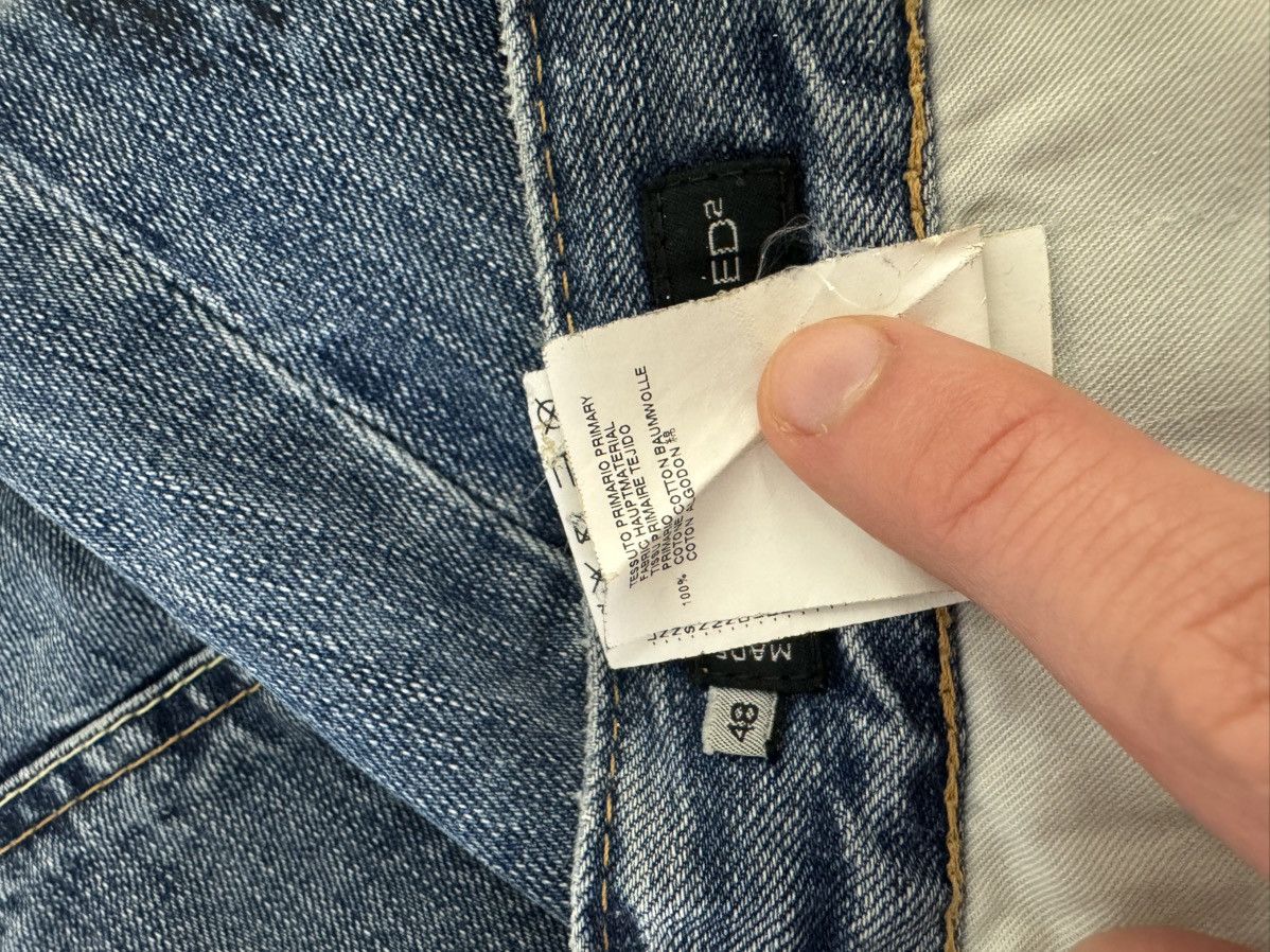 Dsquared2 Dsquared2 Distressed Luxury Denim Pant Jeans Rare Slim Y2k Size US 32 / EU 48 - 9 Thumbnail