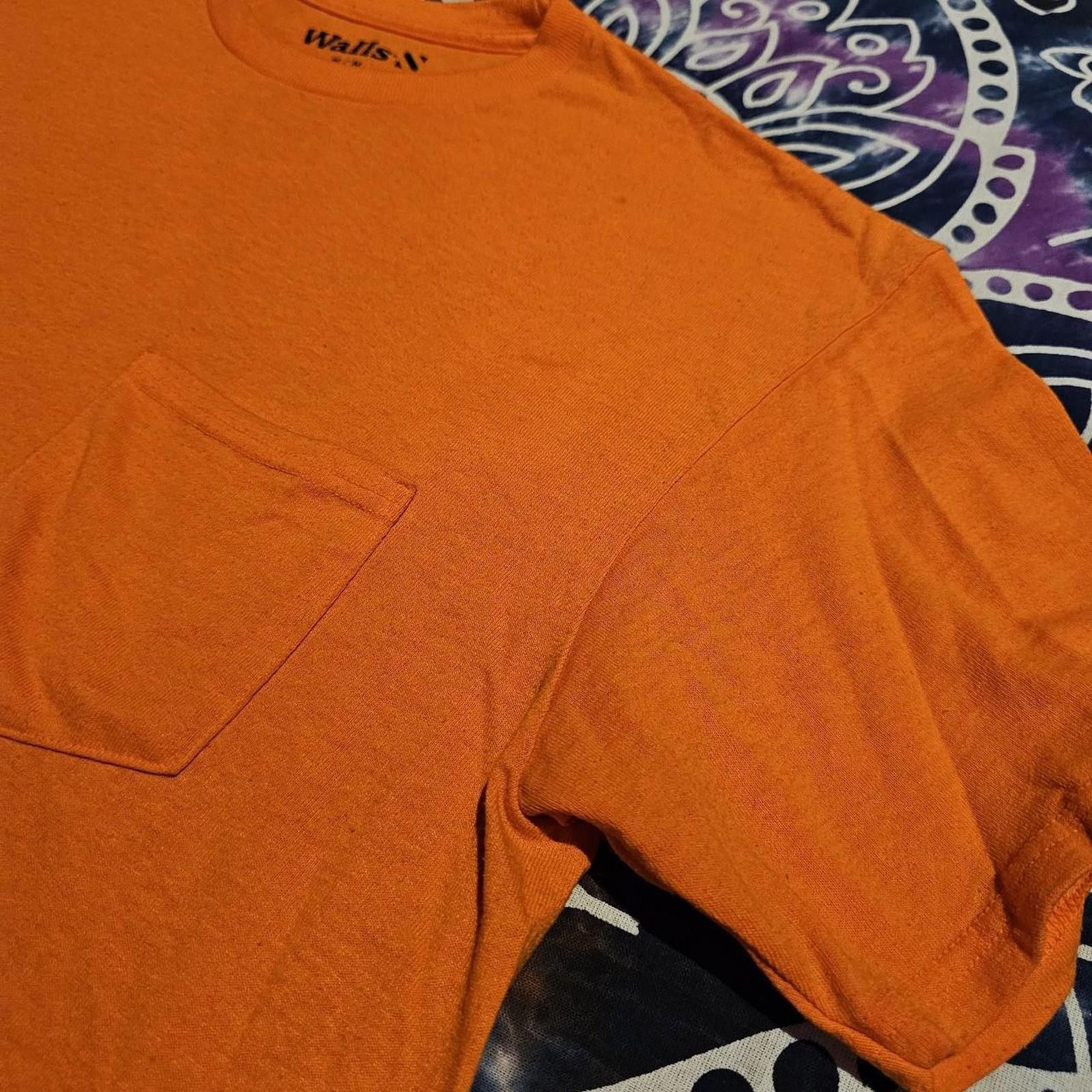 Designer Men's Orange T-shirt With Pocket Size US M / EU 48-50 / 2 - 6 Thumbnail