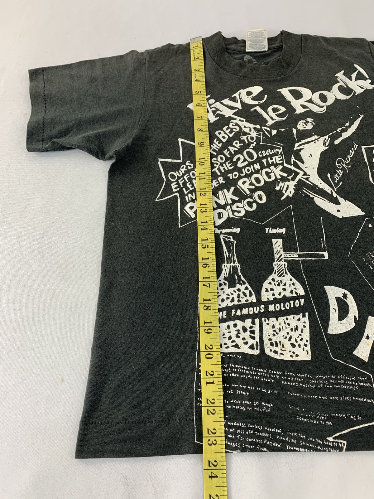 Band Tees 80s The Killer Vive Le Rock Magazine Punk Rare Seditionaries Size US S / EU 44-46 / 1 - 11 Thumbnail