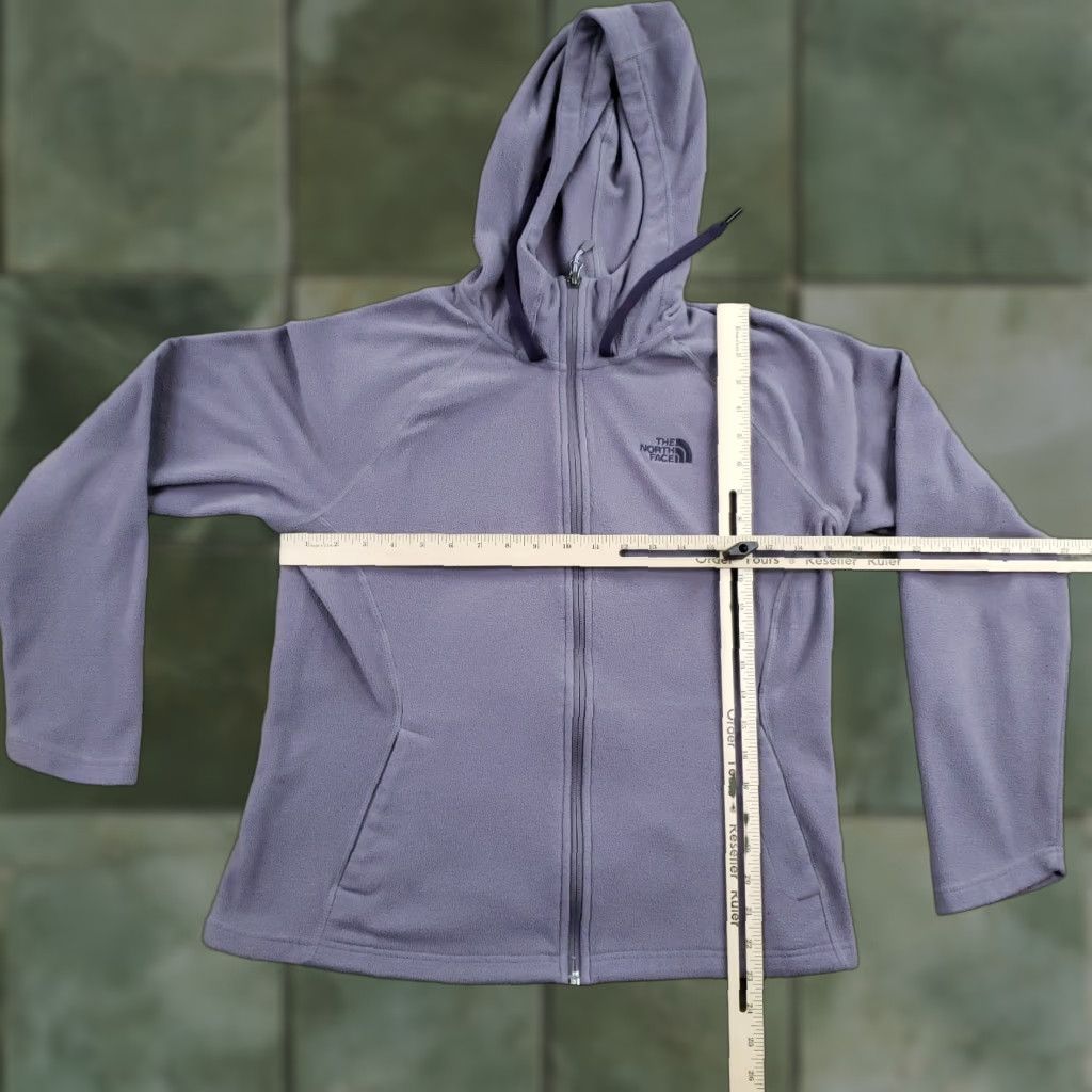 The North Face The North Face Jacket Womens Large Purple Fleece Full Zip Warm Soft Outdoor Size L / US 10 / IT 46 - 1 Thumbnail