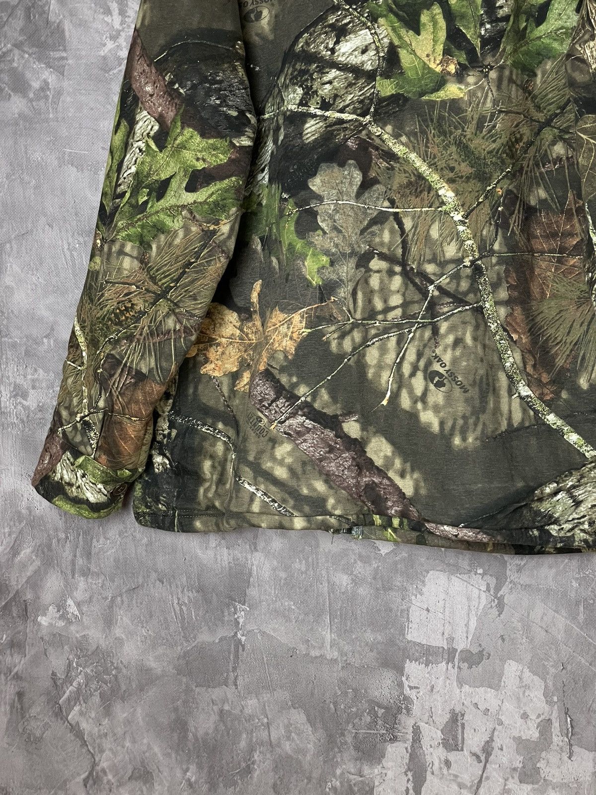 Mossy Oaks × Realtree × Vintage Vintage Y2k Mossy Oak Camo Zip Up Jacket Size US L / EU 52-54 / 3 - 15 Thumbnail