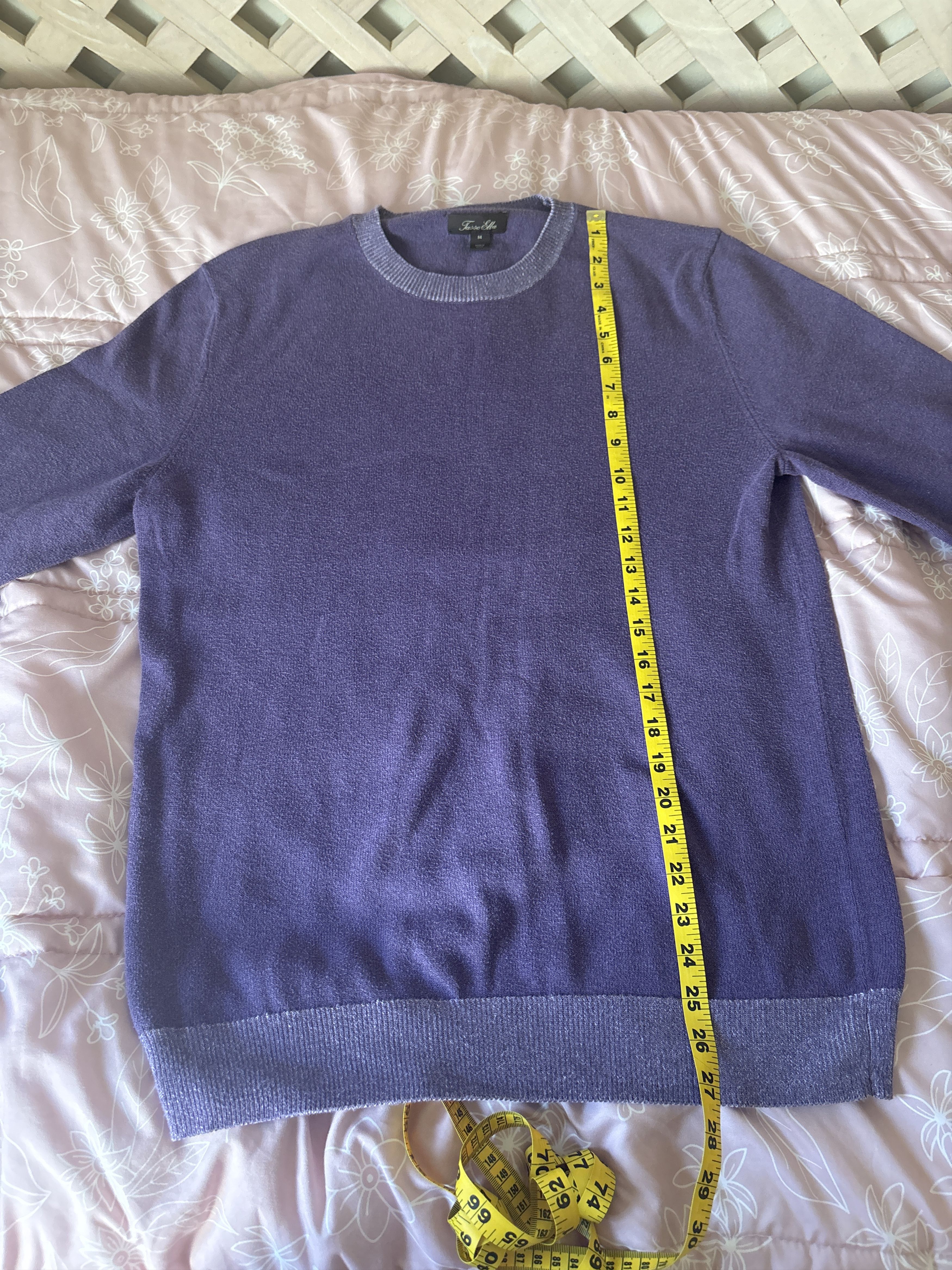 Tasso Elba Tasso Elba Knit Sweater Purple Men Women Unisex Casual Size US M / EU 48-50 / 2 - 2 Thumbnail