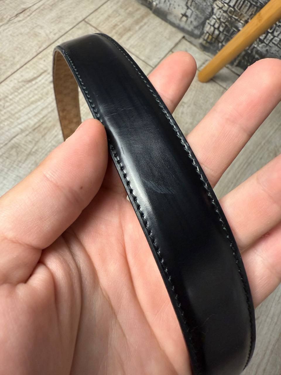Gucci Leather Gucci monogram belt y2k oldmoney Size ONE SIZE - 13 Thumbnail