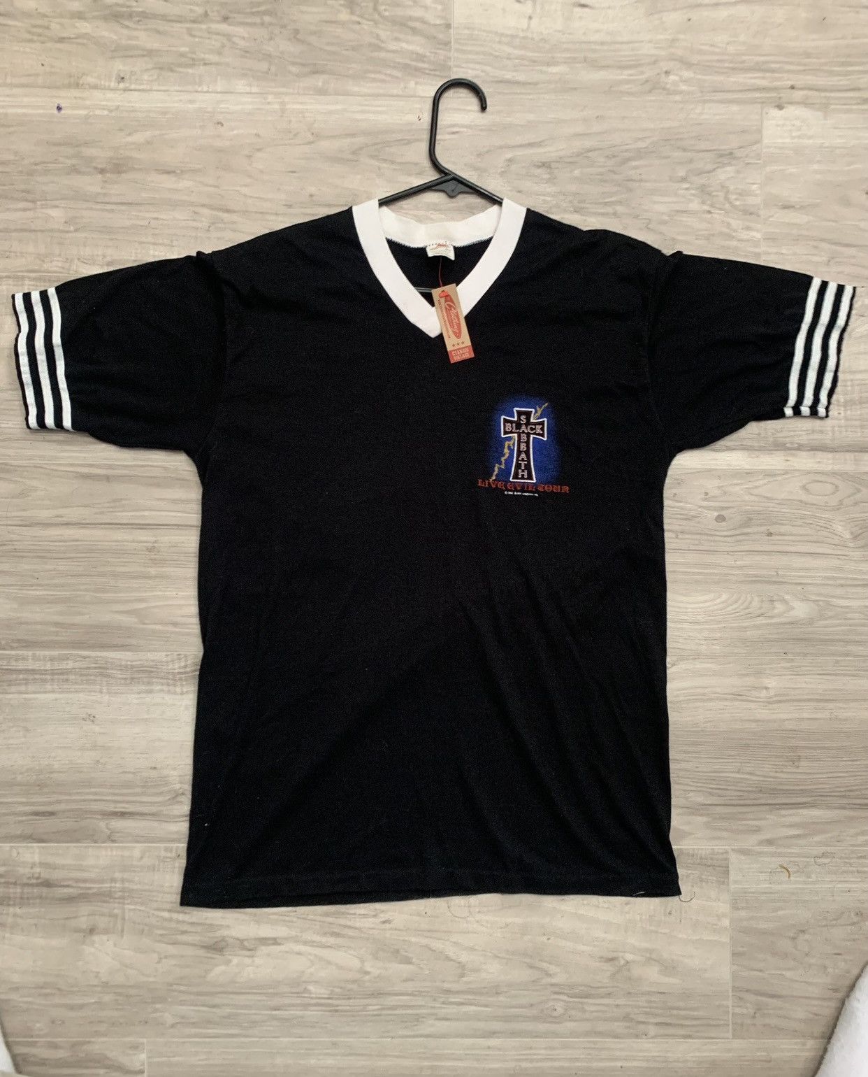 Other RARE Vintage Black Sabbath 1982 Live Evil Tour Concert Tee Size US L / EU 52-54 / 3 - 1 Thumbnail