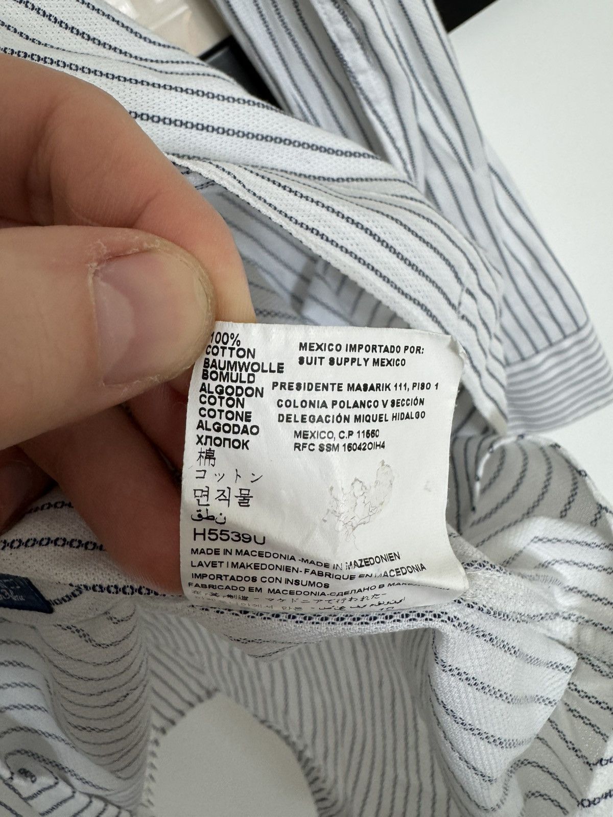 Suitsupply Suitsupply button up casual shirt stripes luxury cotton Size US M / EU 48-50 / 2 - 6 Thumbnail