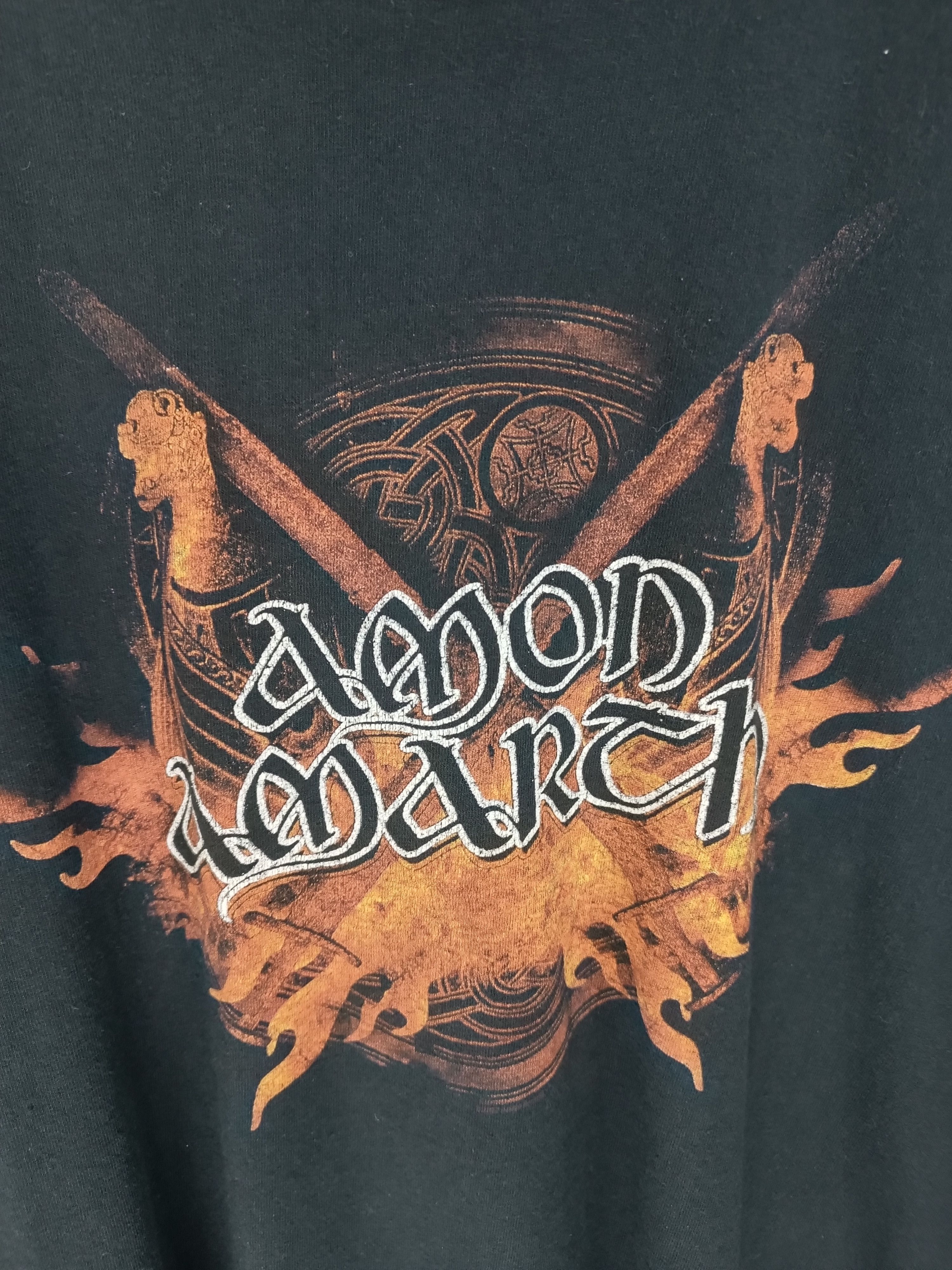 Band Tees VINTAGE AMON AMARTH 'VIKING HORDE' TEE (ghost arch opeth) Size US XL / EU 56 / 4 - 9 Thumbnail