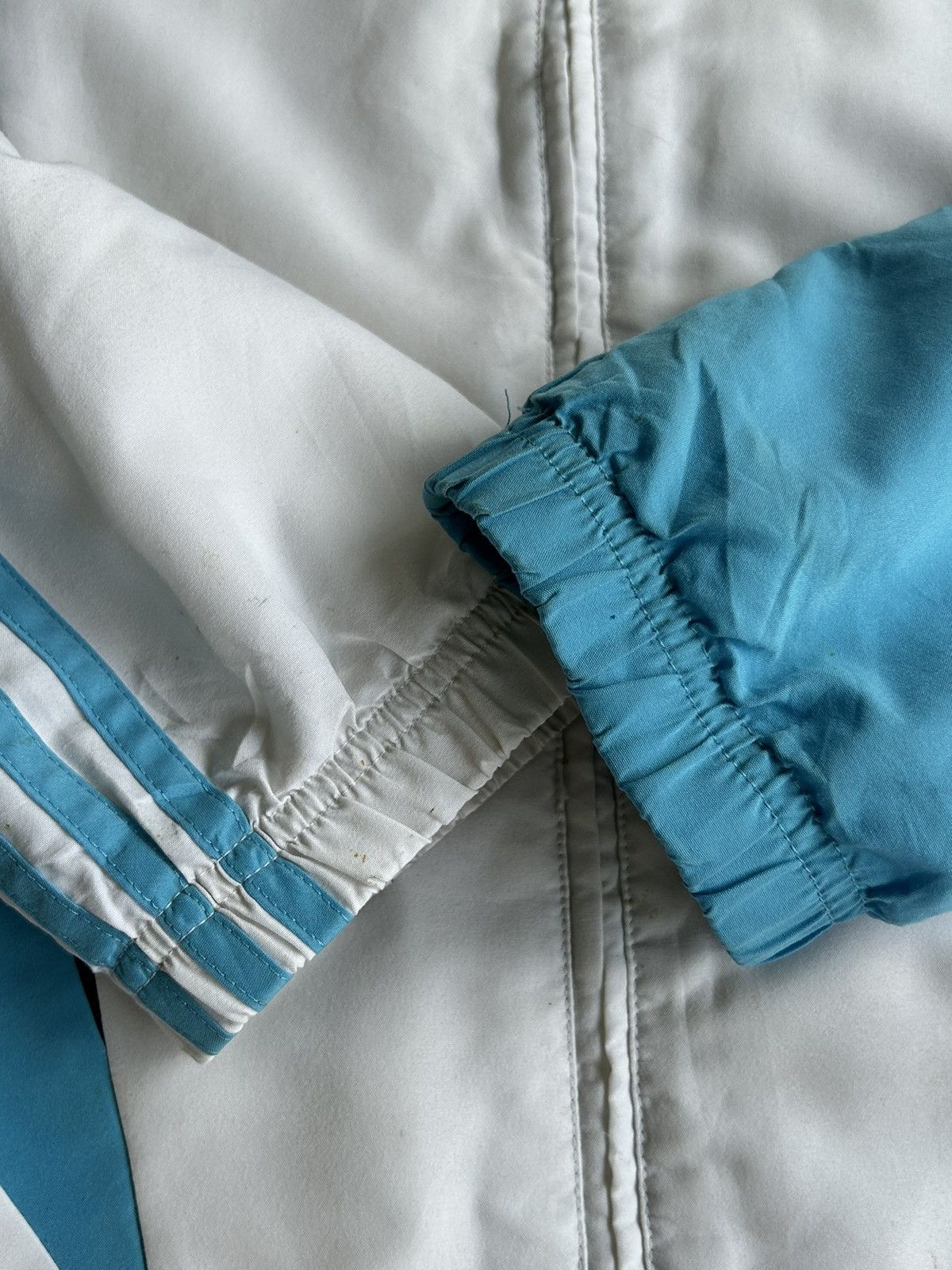 Adidas × Vintage 00's Adidas X Marseille 2009 Jacket 🩵🤍 Size US XL / EU 56 / 4 - 9 Thumbnail