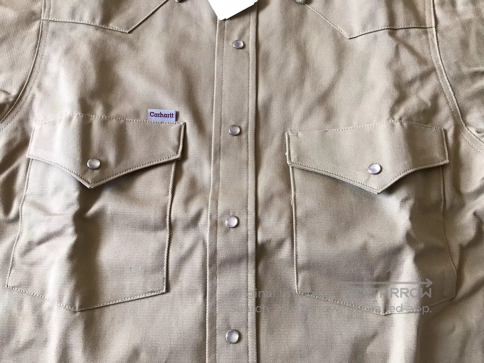 Carhartt Carhartt S01 KHI Western Shirt. Size US M / EU 48-50 / 2 - 5 Thumbnail