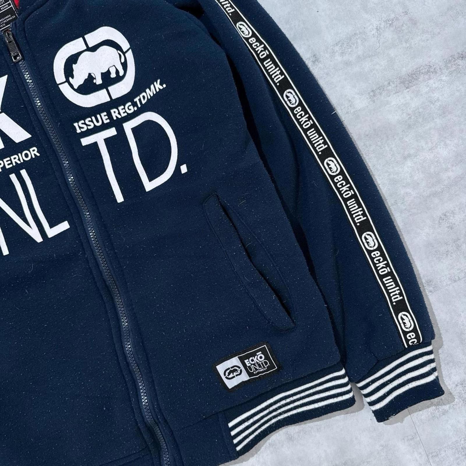 Ecko Unltd. Y2K Ecko Unltd. Navy Logo Jacket Size US S / EU 44-46 / 1 - 4 Thumbnail