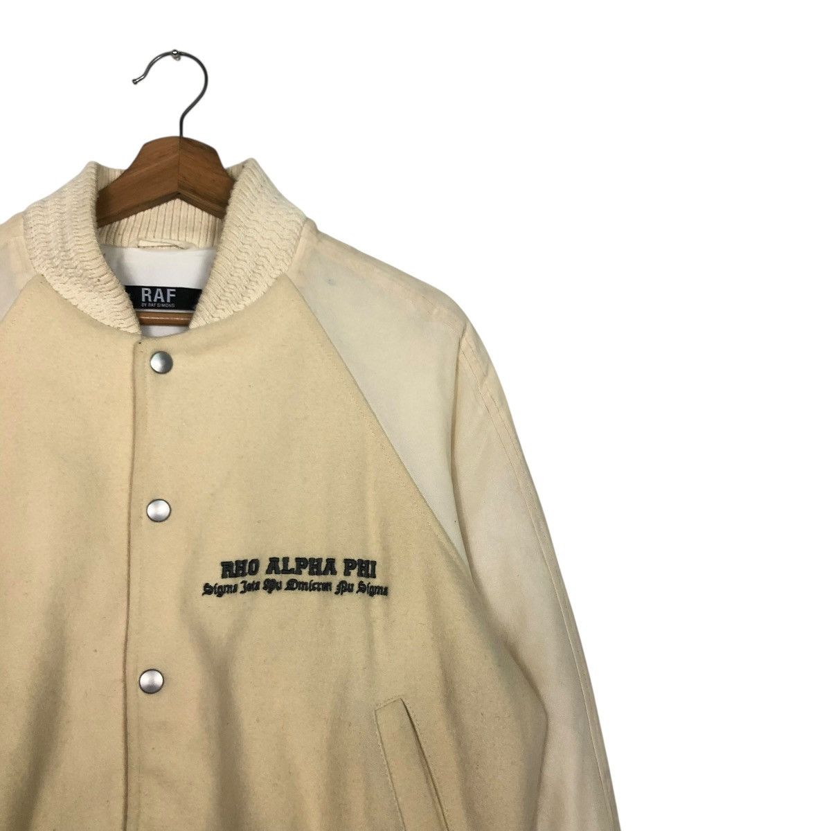 Raf Simons 🔥RAF SIMONS ASHES & HEROES 2006/2007 COLLECTIONS WOOL BOMBER Size US M / EU 48-50 / 2 - 14 Thumbnail