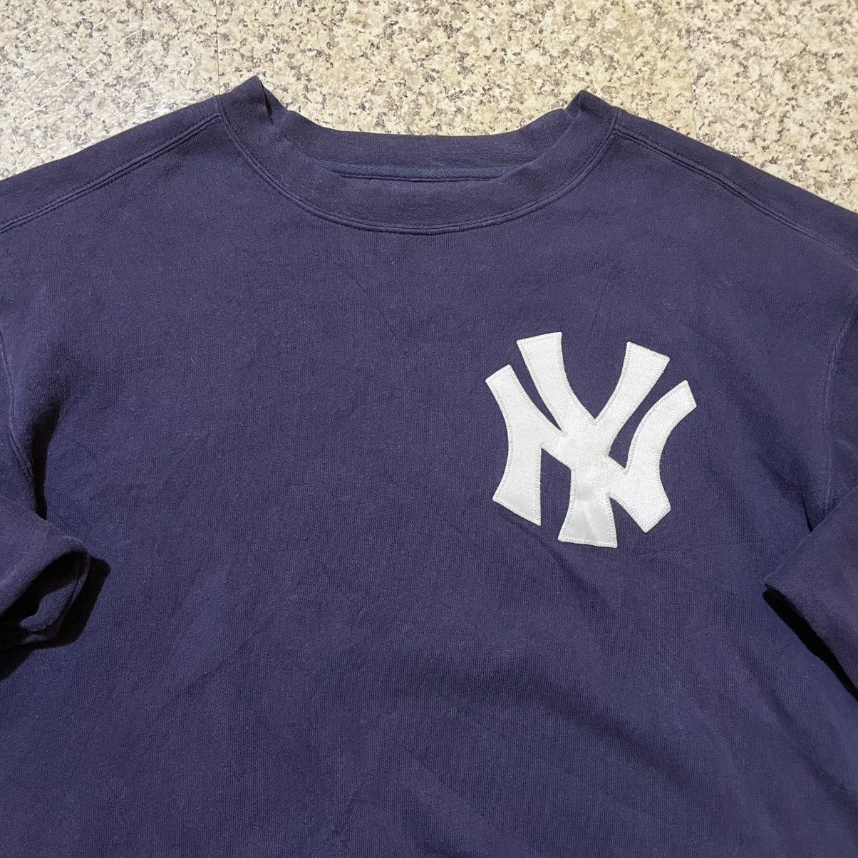 Majestic Vintage 90s Majestic NY Yankees Crewneck Sweatshirt Size US M / EU 48-50 / 2 - 2 Thumbnail