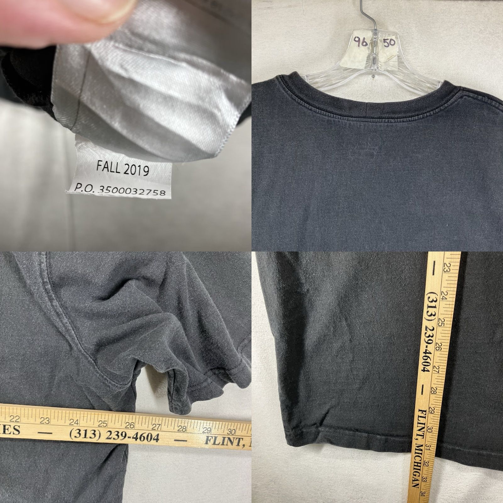 Carhartt Carhartt Mens 2XL Short Sleeve T-Shirt Black Heavyweight Cotton Original Fit Crew Neck Logo Size US XXL / EU 58 / 5 - 8 Thumbnail
