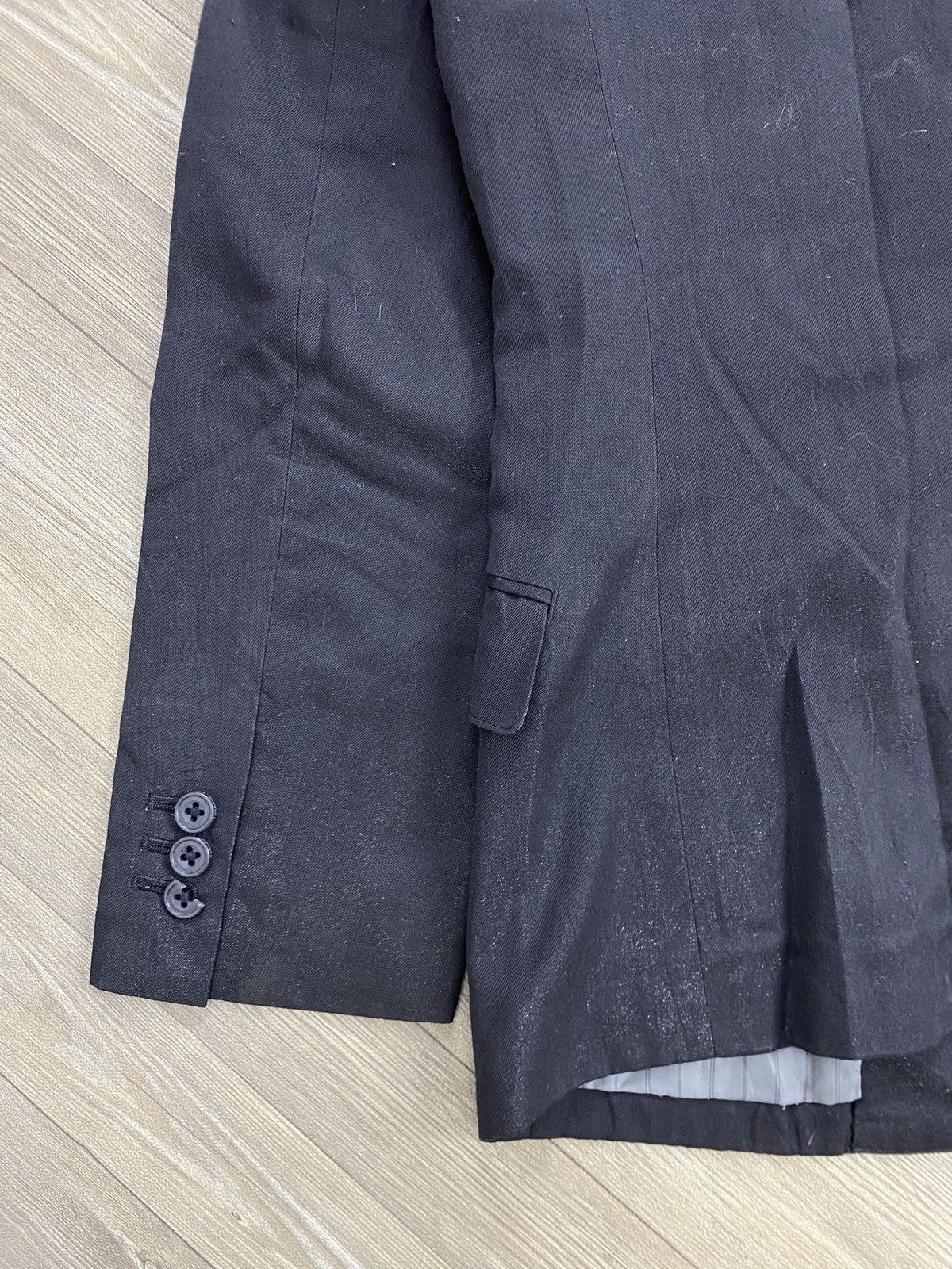 Tornado Mart Vintage Tornado Mart Japan Black Blazers Jacket Size 40R - 15 Thumbnail