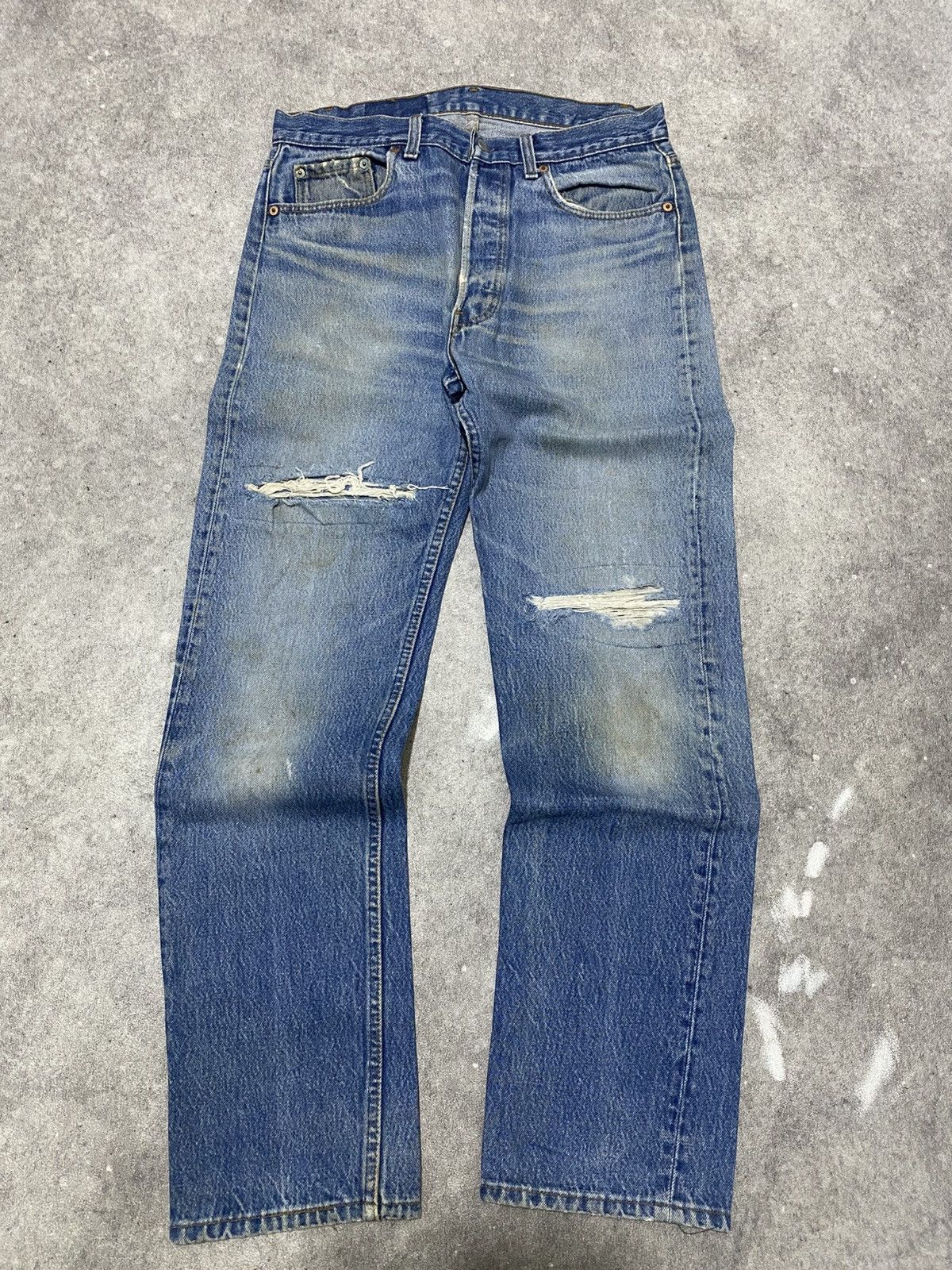 Levi's Levi’s distressed jeans Size US 32 / EU 48 - 1 Thumbnail