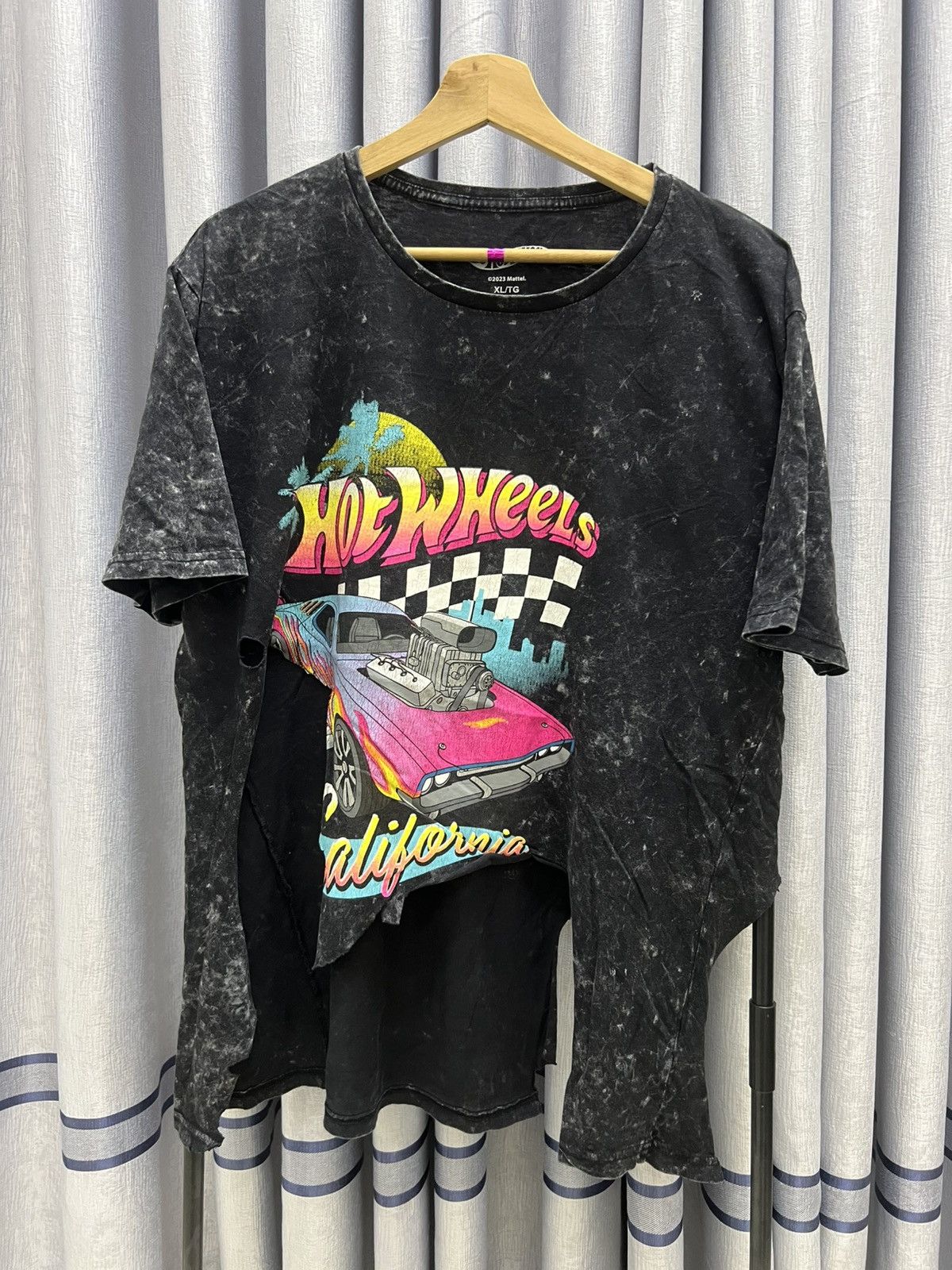 Other DESTROYED THRASHED FADED HOT WHEELS TEE Size US XL / EU 56 / 4 - 1 Thumbnail