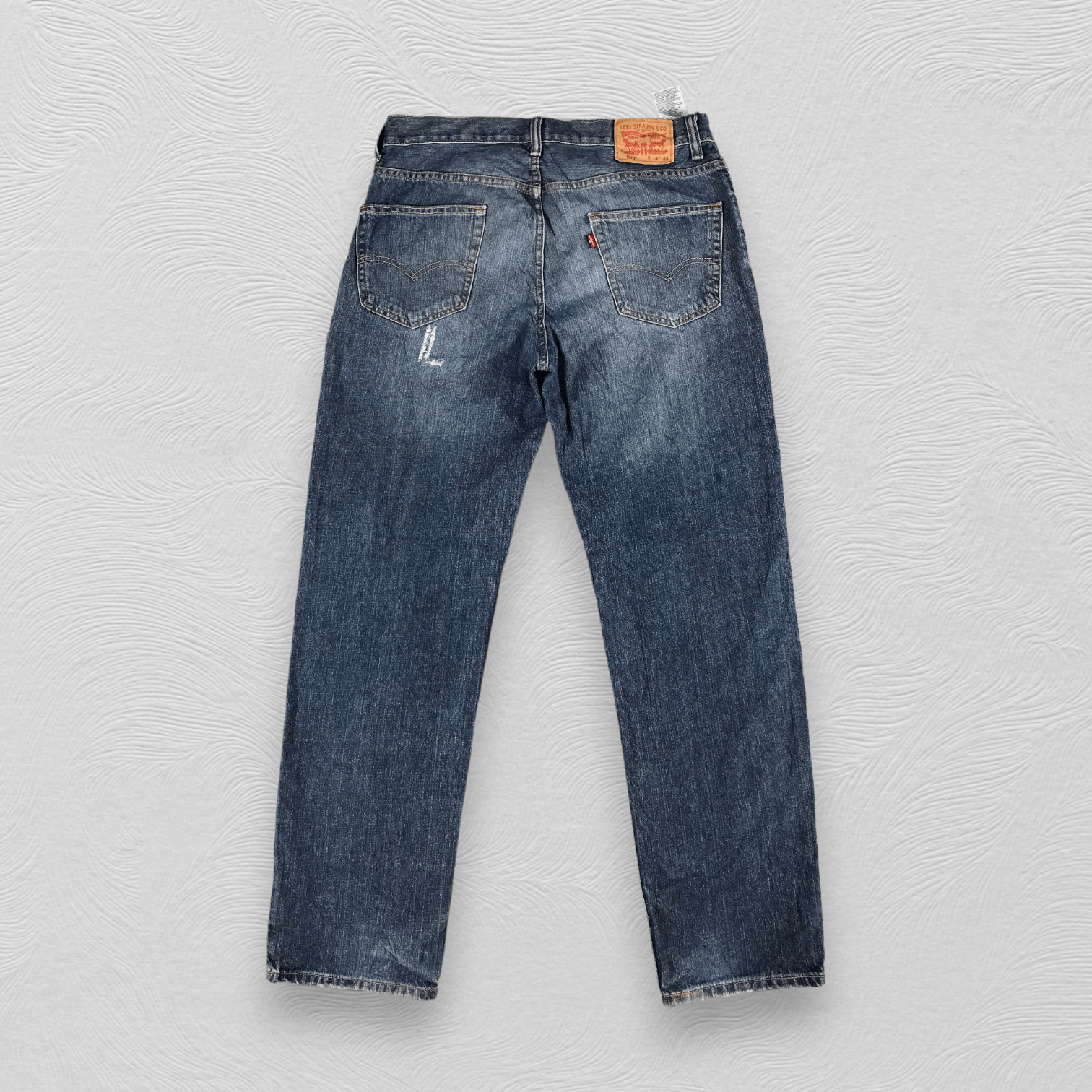 Levi's Vintage Levi's 550 Jeans Blue Wash Denim KJ913 Size US 34 / EU 50 - 2 Thumbnail
