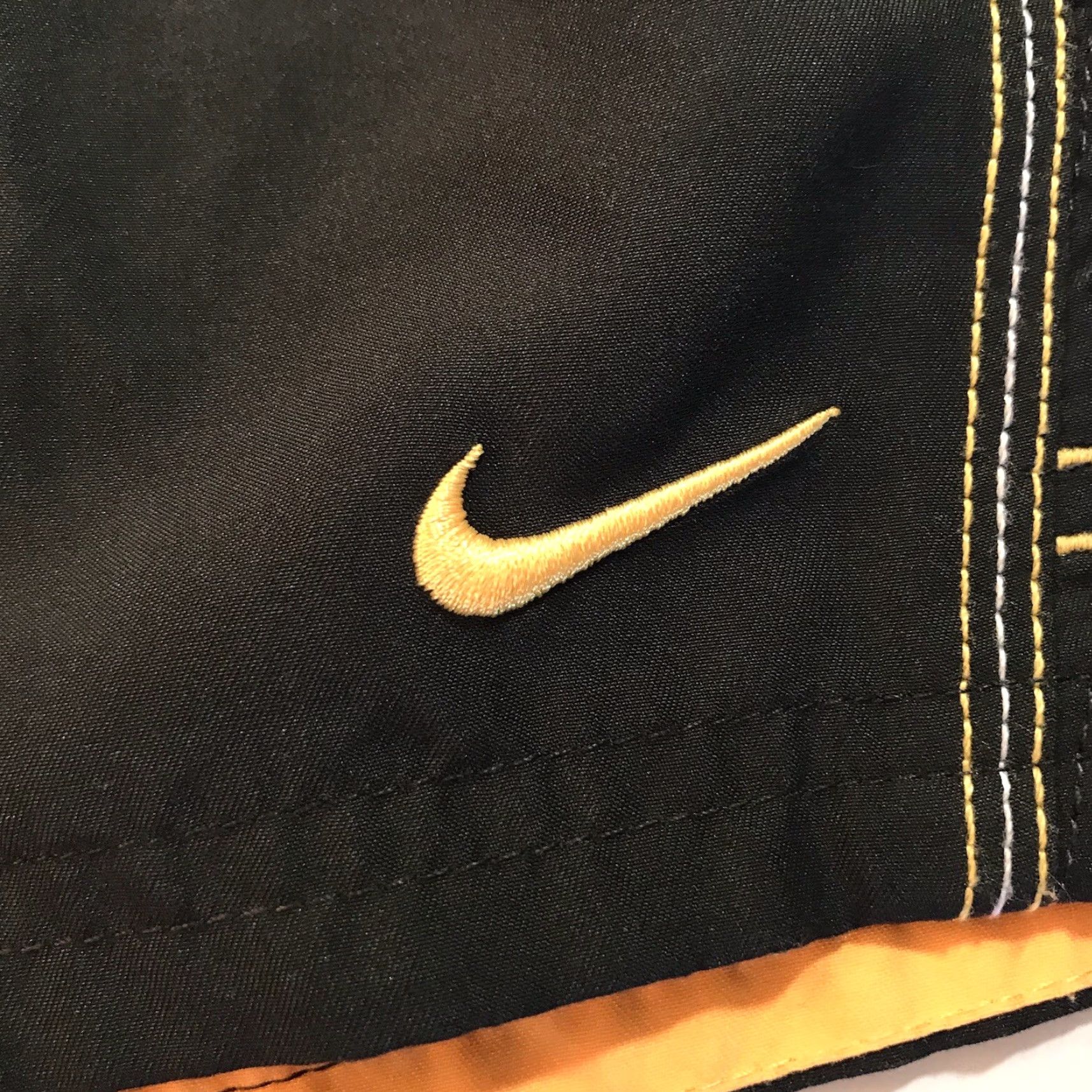 Nike Nike Mens Bottom Trunks Swim Black Lined M Beach Swim Shorts Casual Size US 31 - 2 Thumbnail