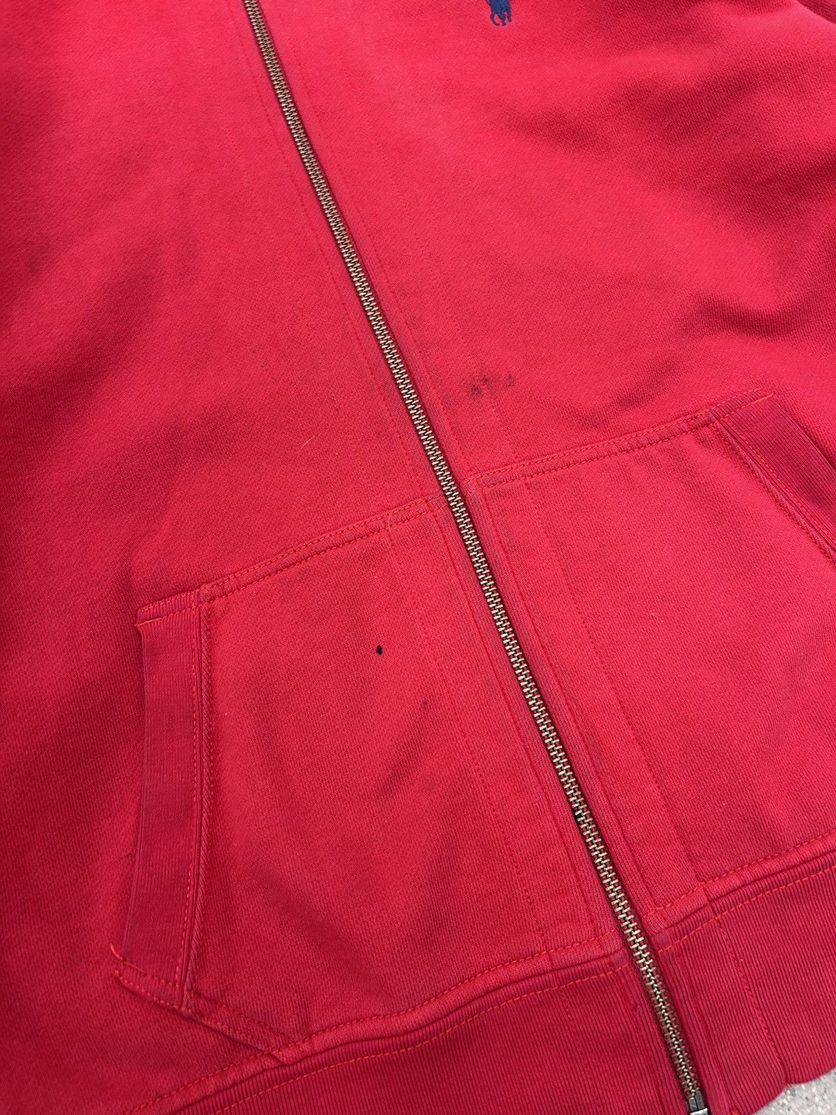 Polo Ralph Lauren Polo Ralph Lauren zip up hoodie red Size US XXL / EU 58 / 5 - 3 Thumbnail