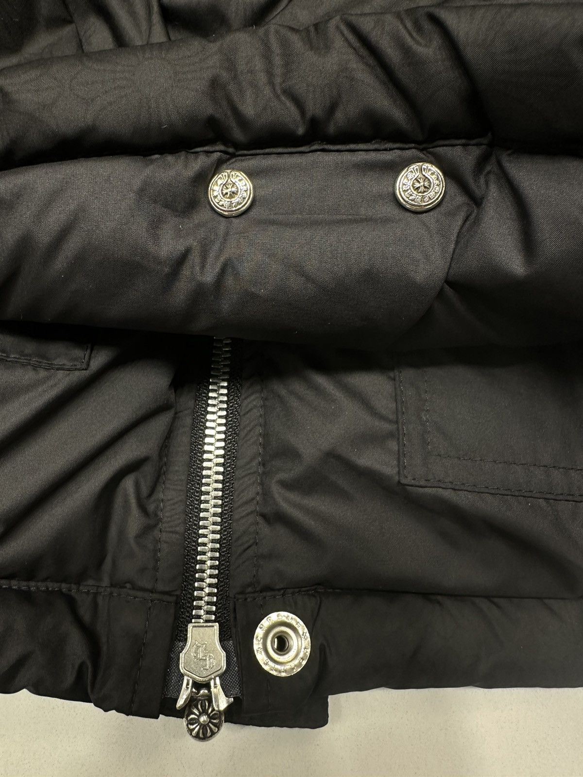 Chrome Hearts 🔥Chrome Hearts Black Pattern Stiff V2 Puffer