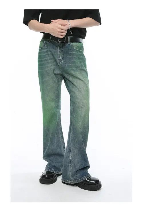 VIBE distressed fade washed jeans Size US 32 / EU 48 - 8 Thumbnail