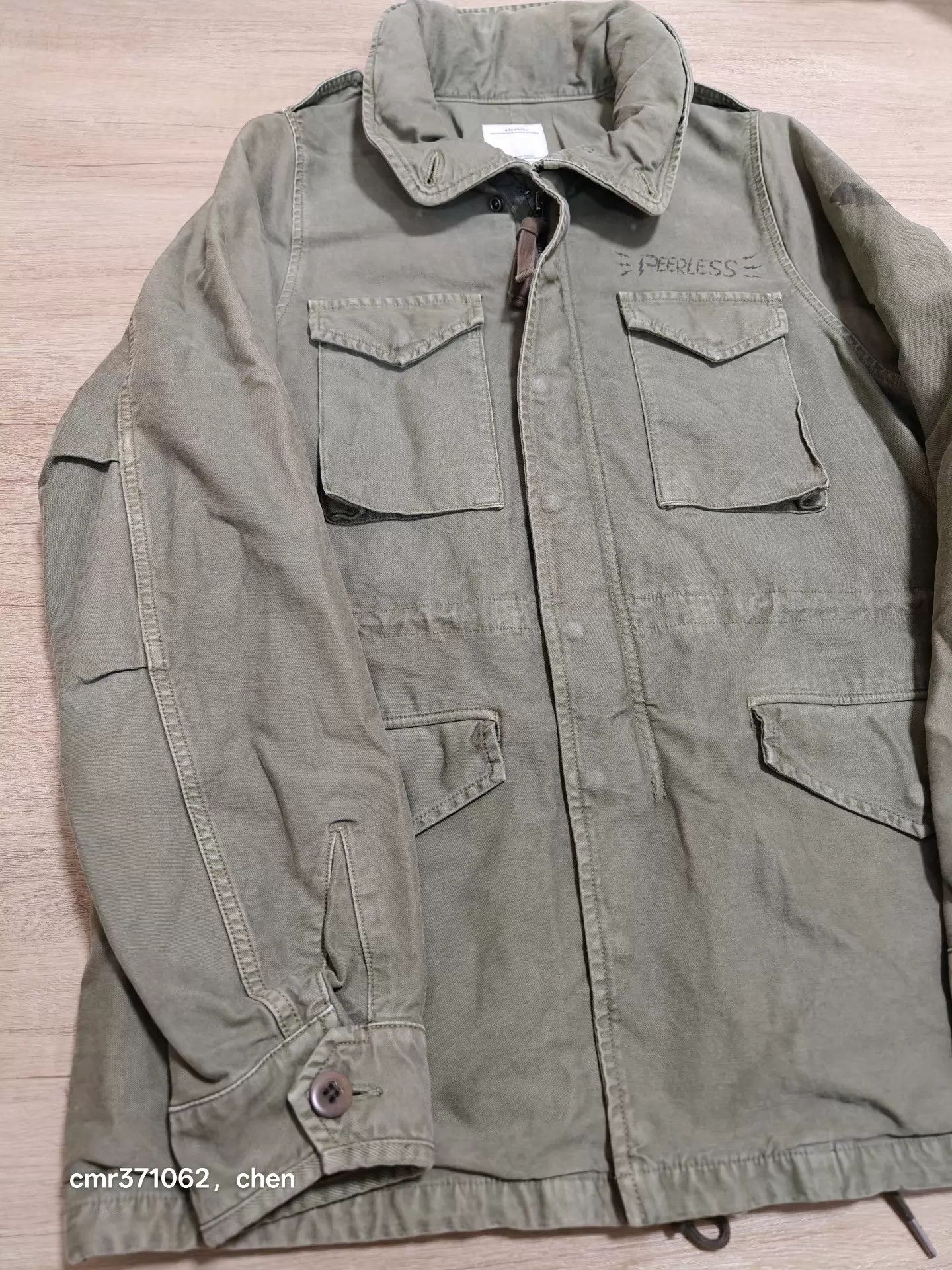 Visvim visvim 18AW Spot Bickle Olive 2 4-Pkt Riri Zip Jkt Size US M / EU 48-50 / 2 - 3 Thumbnail