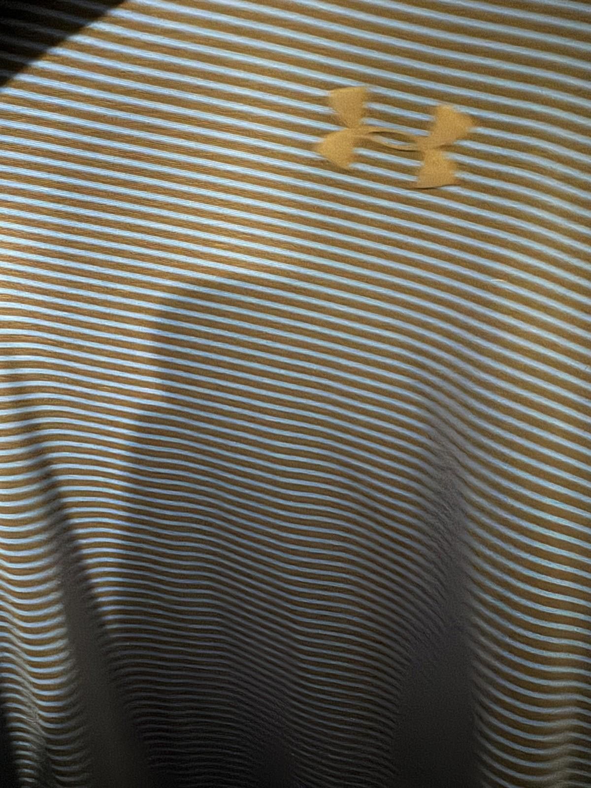 Under Armour Under Armour Golf Polo Shirt Blue Striped Men's Size XXL Size ONE SIZE - 4 Thumbnail