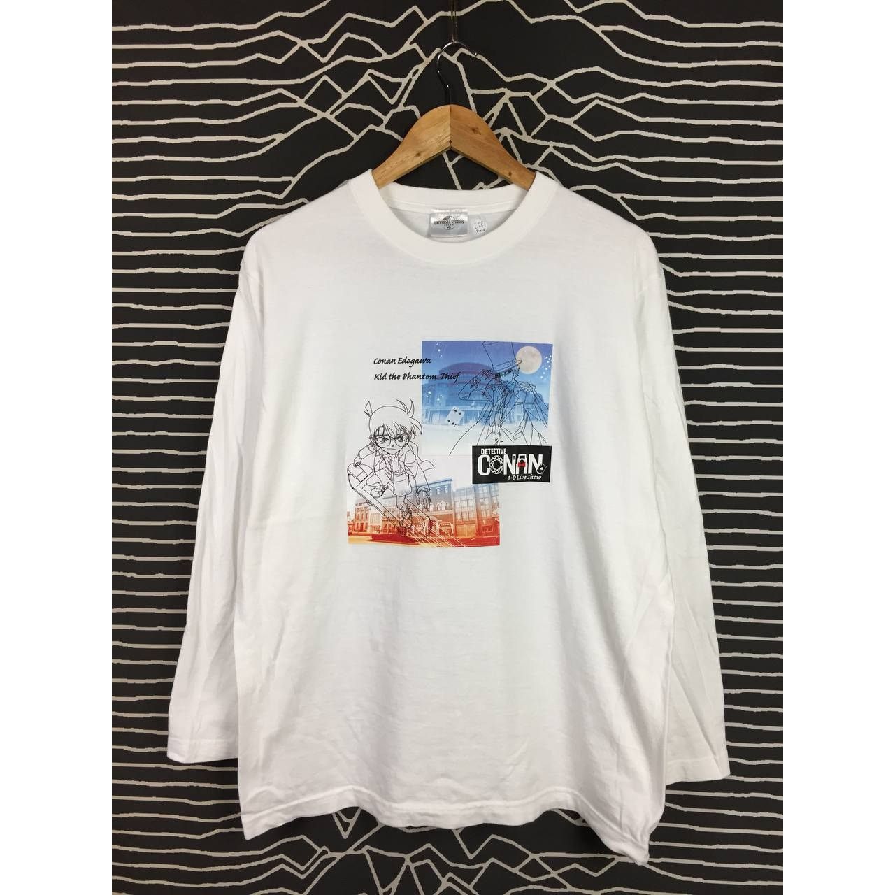 Anime × Japanese Brand Universal Studios Japan Detective Conan Anime Manga Tee Size US L / EU 52-54 / 3 - 1 Thumbnail
