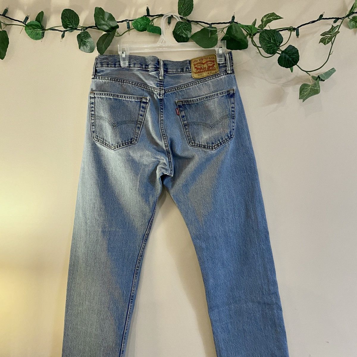 Levi's Custom Painted Levis Stussy Denim Jeans Size US 33 - 7 Thumbnail