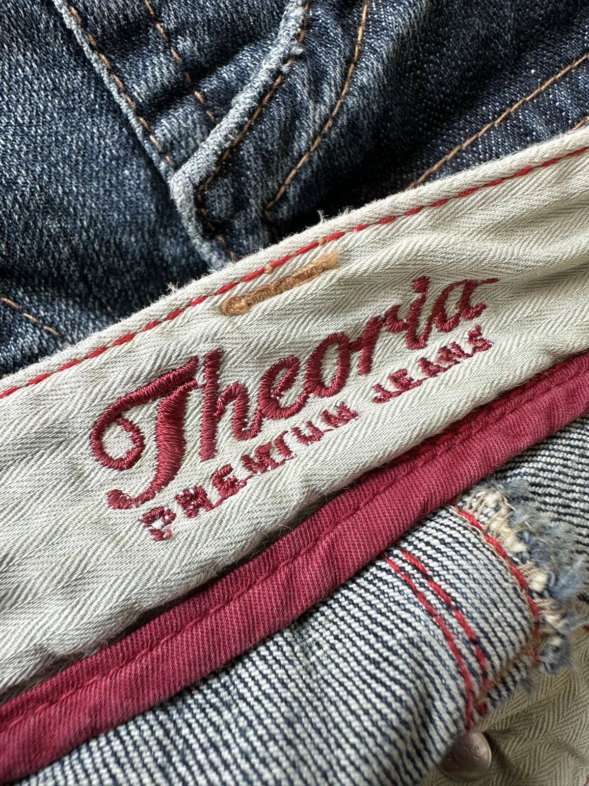 Hysteric Glamour 2000's Theoria j-rock flared fashion jeans Size US 30 / EU 46 - 23 Thumbnail