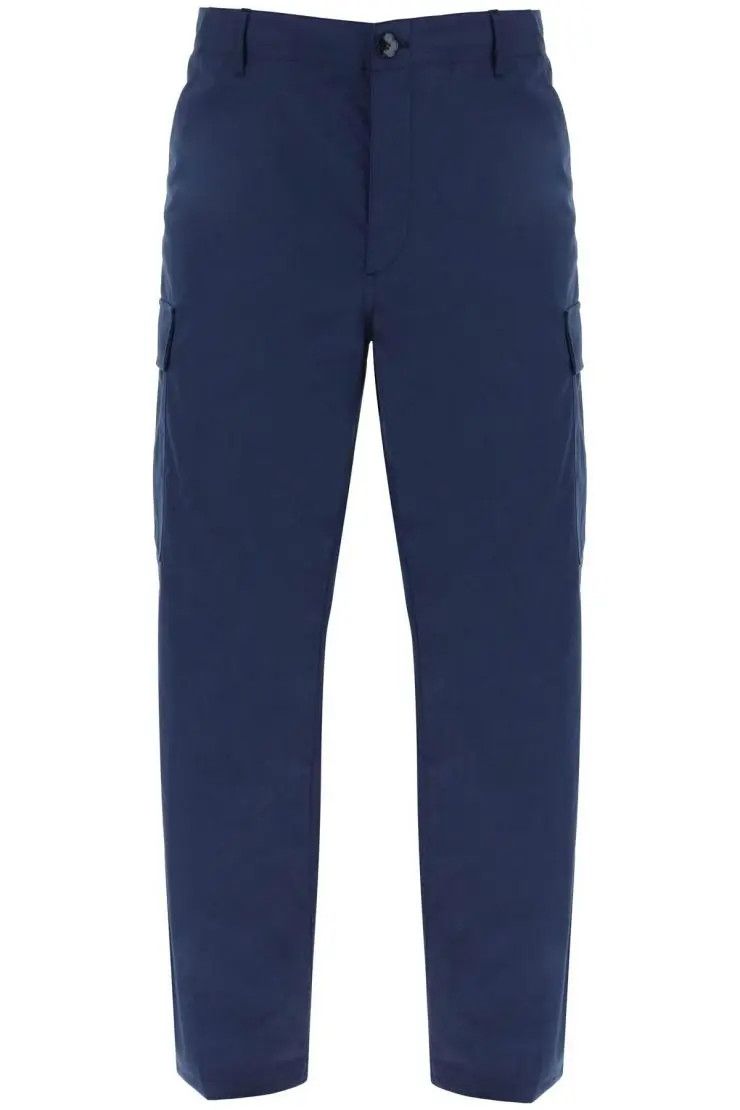 image of Kenzo O1S22I1N0324 Cargo Pants In Blue, Men's (Size 42)