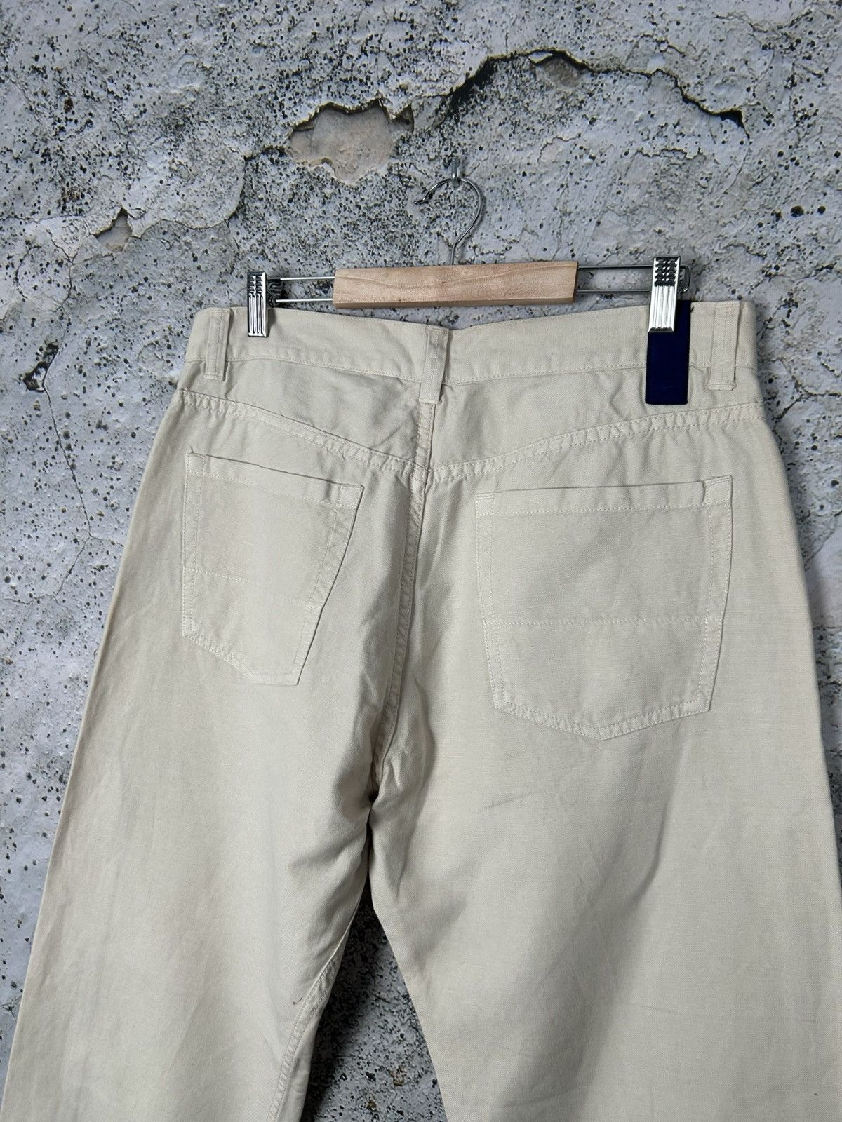 Kenzo Vintage Kenzo Homme Linen Pants Avantgarde Designer Archival Size US 36 / EU 52 - 6 Thumbnail