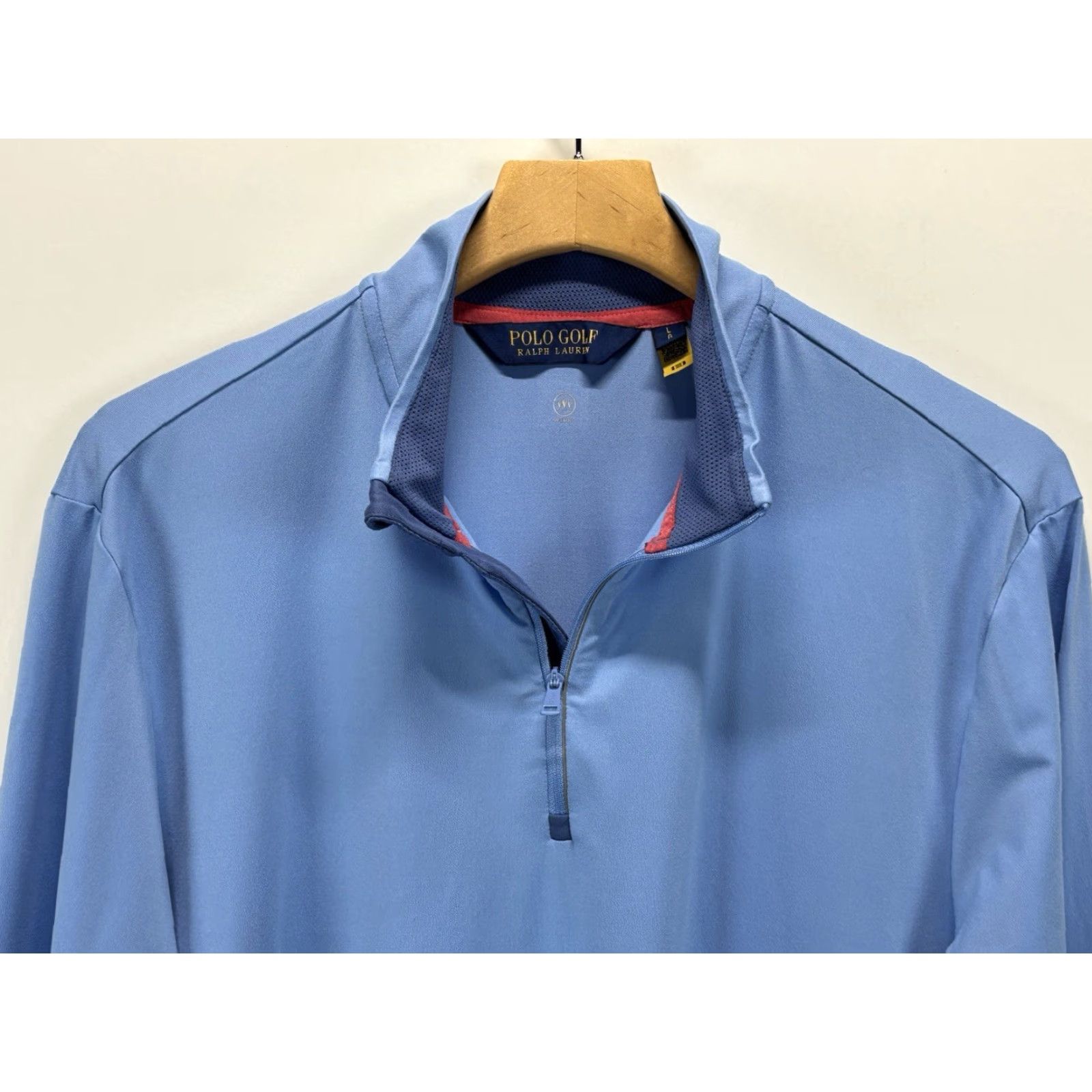 Ralph Lauren Polo Golf Ralph Lauren Wicking 1/4 Zip Pullover Shirt Sz Large Men’s Blue Size US L / EU 52-54 / 3 - 4 Thumbnail