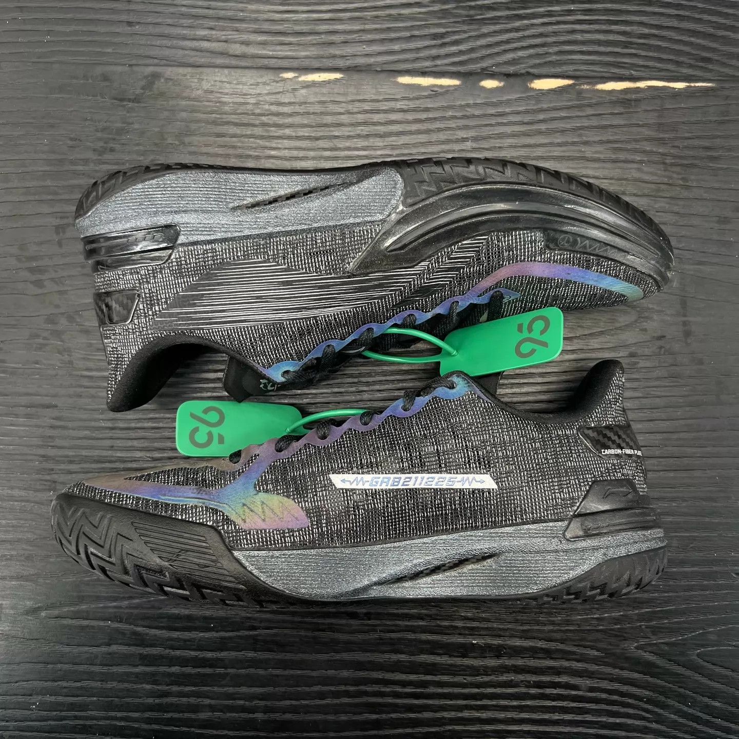Li-Ning LI-NING Gamma Black 42.5 Size US 9 / EU 42 - 2 Thumbnail