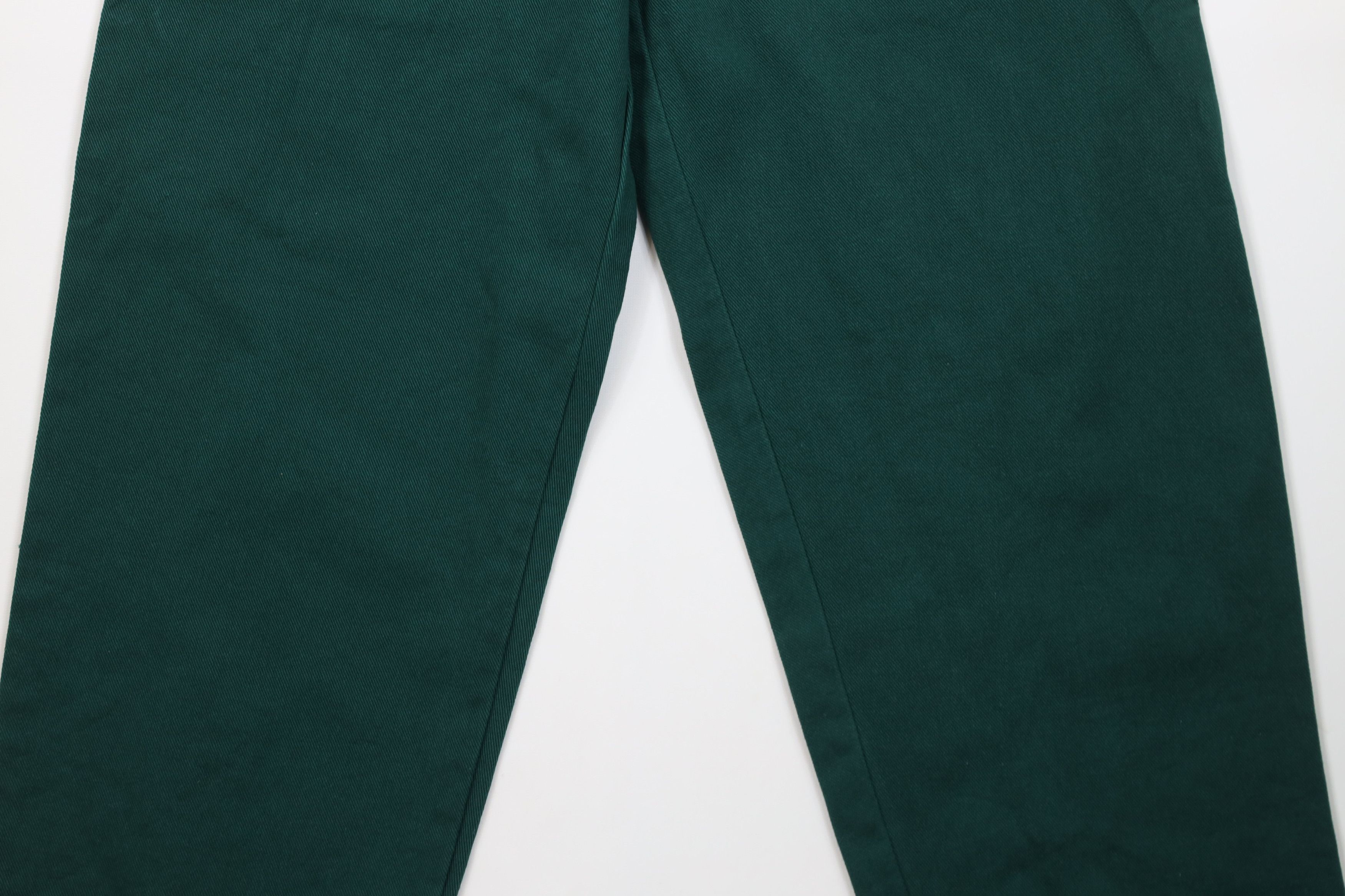 Vintage Deadstock Vintage 90s Boss Skateboard Denim Jeans Green USA Size US 29 - 3 Thumbnail