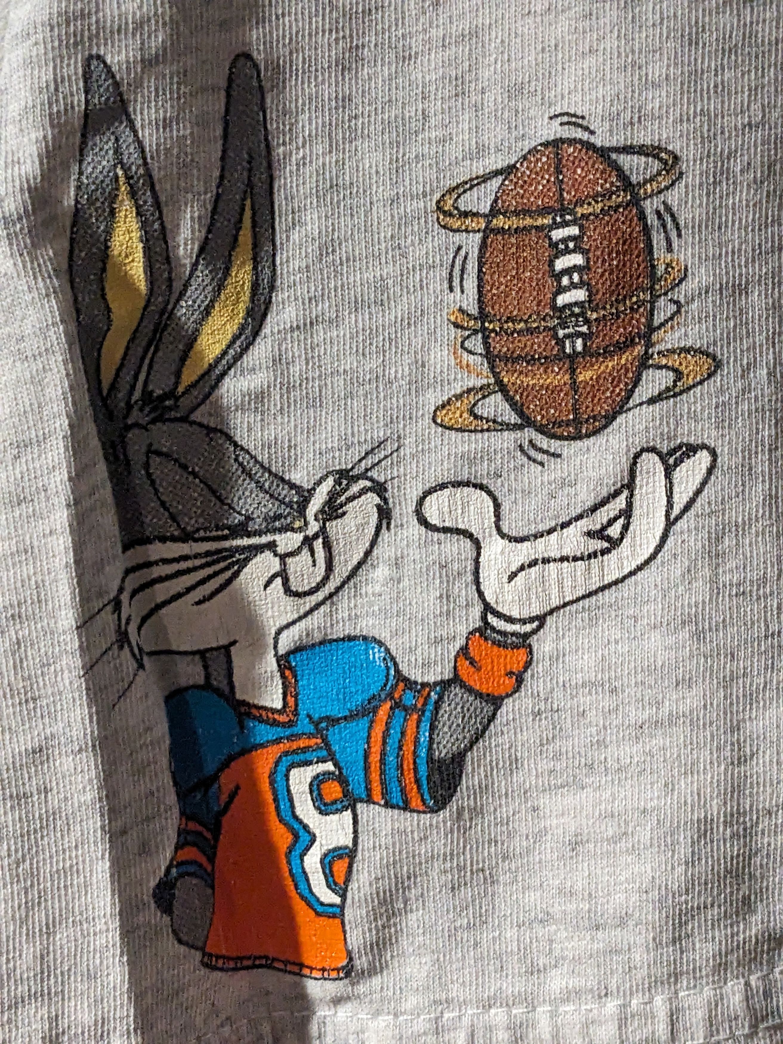Cartoon Network × Vintage Vintage 1993 Looney Tunes NFL Football Sports Long-Sleeve Size US L / EU 52-54 / 3 - 4 Thumbnail