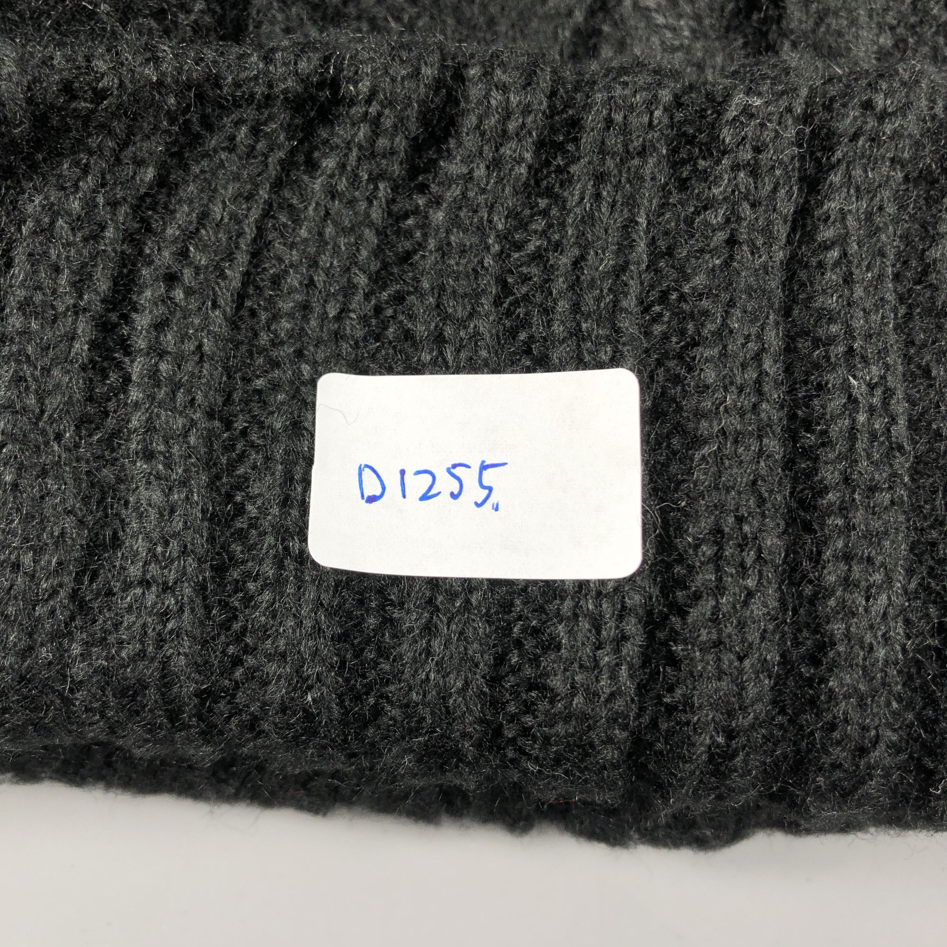 Vintage Aran Isle Ribbed Knit Beanie Snow Hat Snow Cap -D1255 Size ONE SIZE - 7 Thumbnail