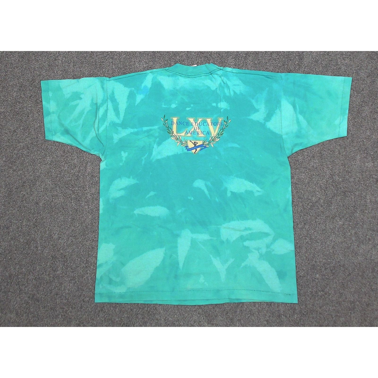 Fruit Of The Loom Late 90s Custom Bleach Single Stitch Boxy Tee Size US XL / EU 56 / 4 - 4 Thumbnail