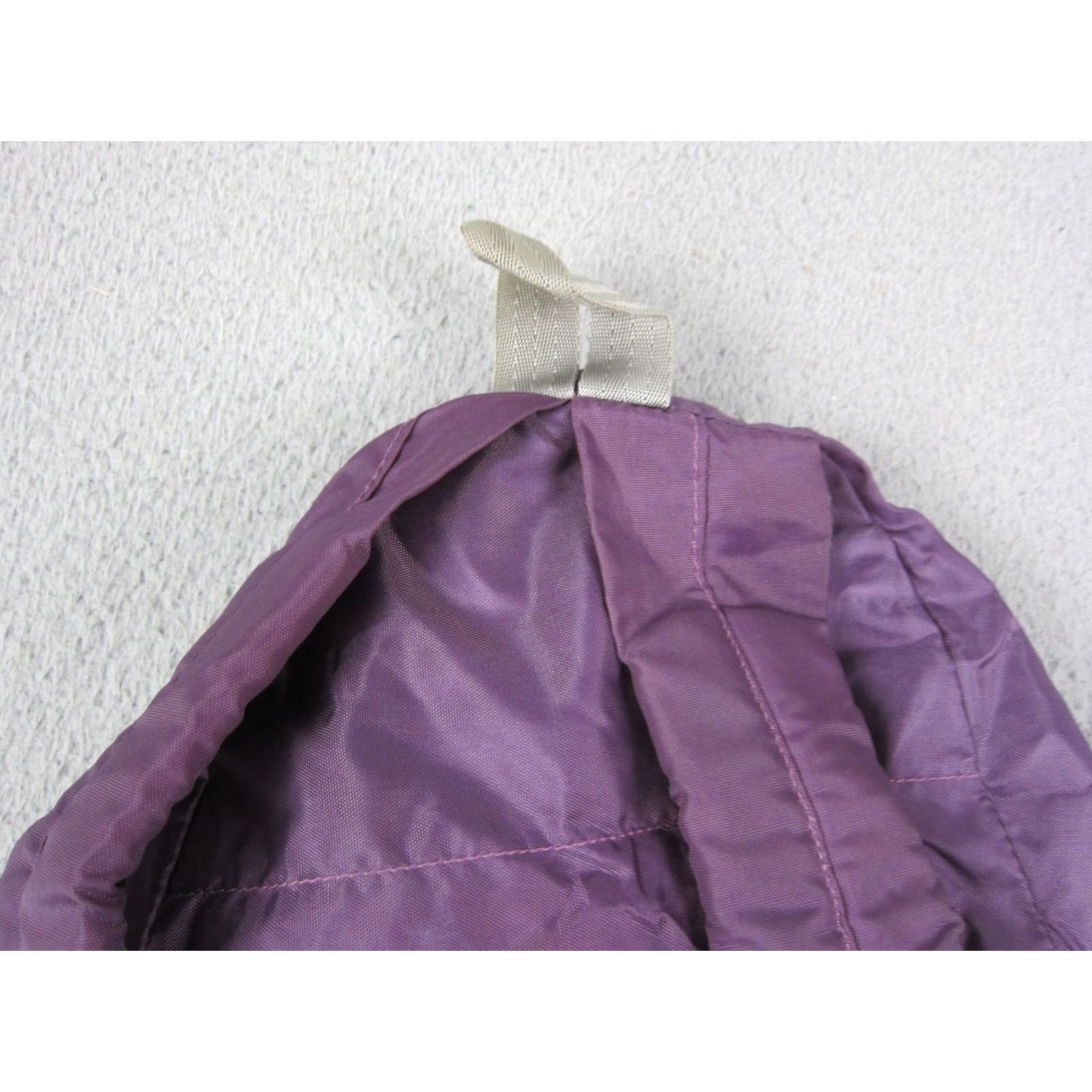 Eastpak VINTAGE Eastpak Backpack Womens Purple School Travel Bag Outdoor Made In USA Backpack Womens Medium Purple 80s School Mens Womens Size ONE SIZE - 5 Thumbnail