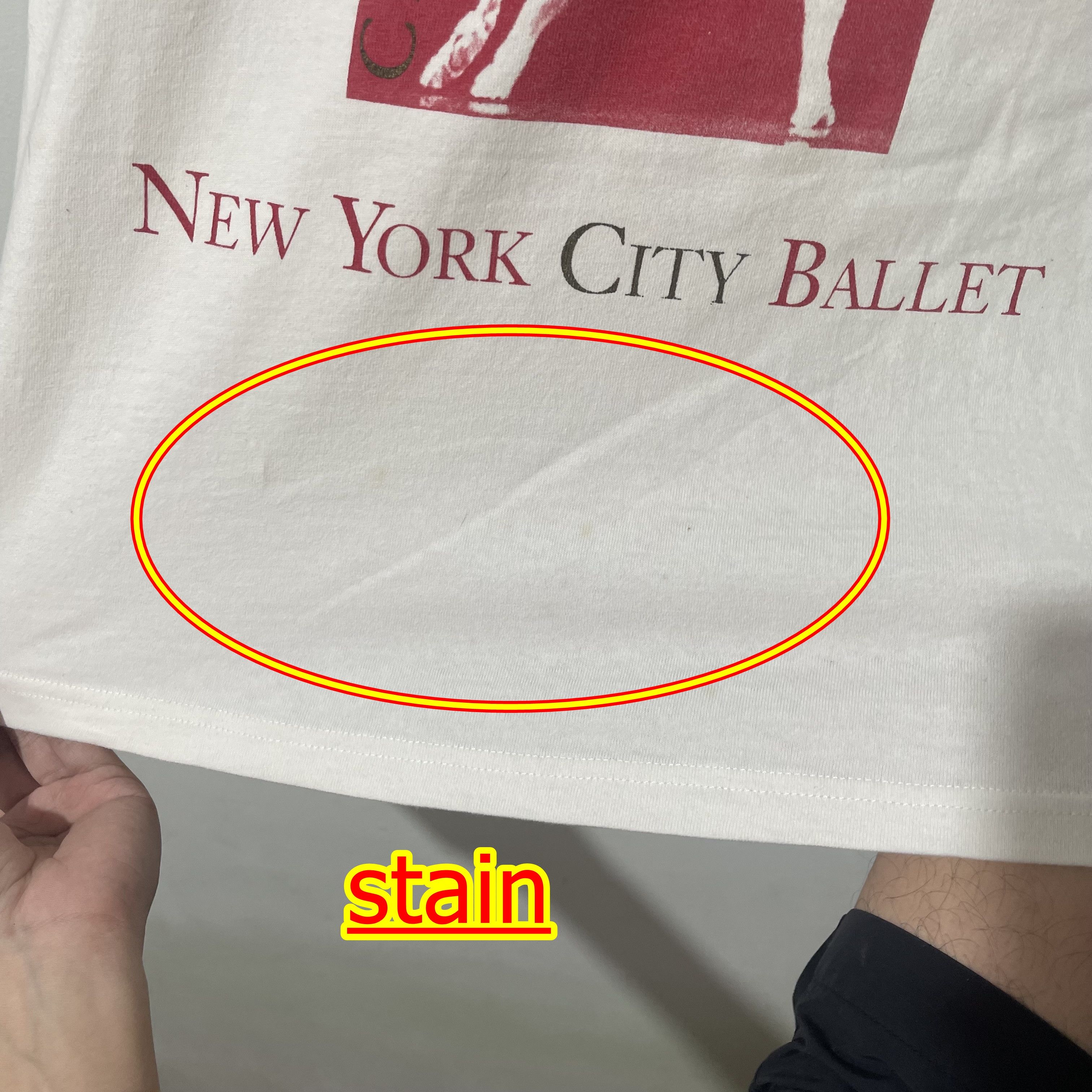 Vintage Vintage 90s New York City Ballet Shirt Size US L / EU 52-54 / 3 - 6 Thumbnail