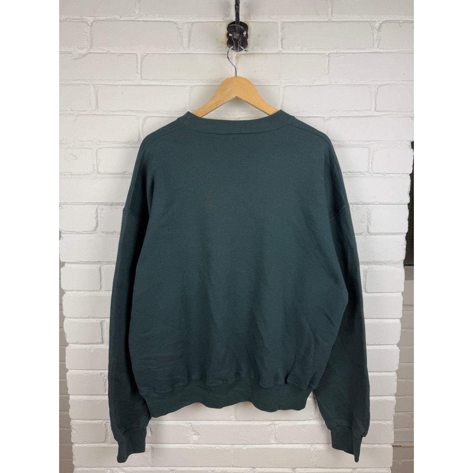 Vintage Vintage Russell Athletic Sweatshirt Size XL Dark Blue Green Size US XL / EU 56 / 4 - 2 Thumbnail