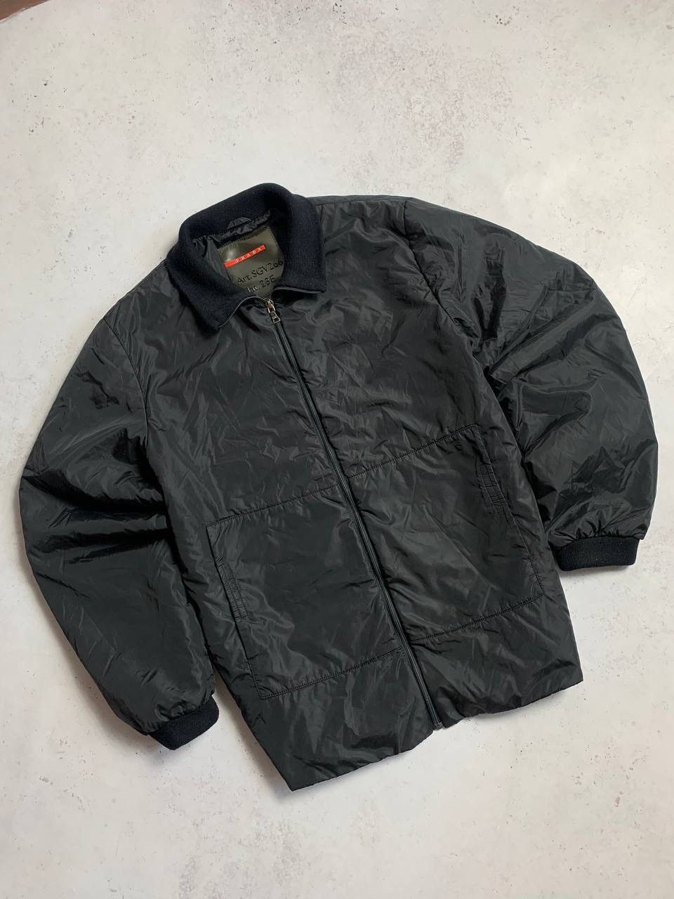 Prada Vintage Prada Sport Red Tab Nylon Down Jacket M Size US L / EU 52-54 / 3 - 5 Thumbnail