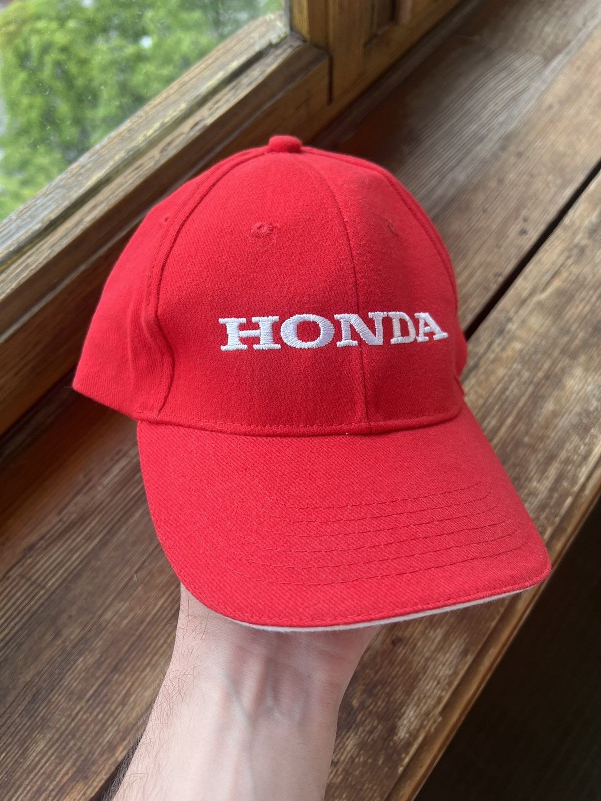 Japanese Brand Y2k Racing Hat Honda 90s Streetwear Cap Size ONE SIZE - 2 Thumbnail