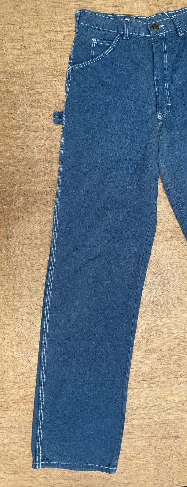 Dickies × Vintage Rare Vintage 70s-80s Dickies Talon42 Zipper Carpenter Pants Size US 28 / EU 44 - 9 Thumbnail