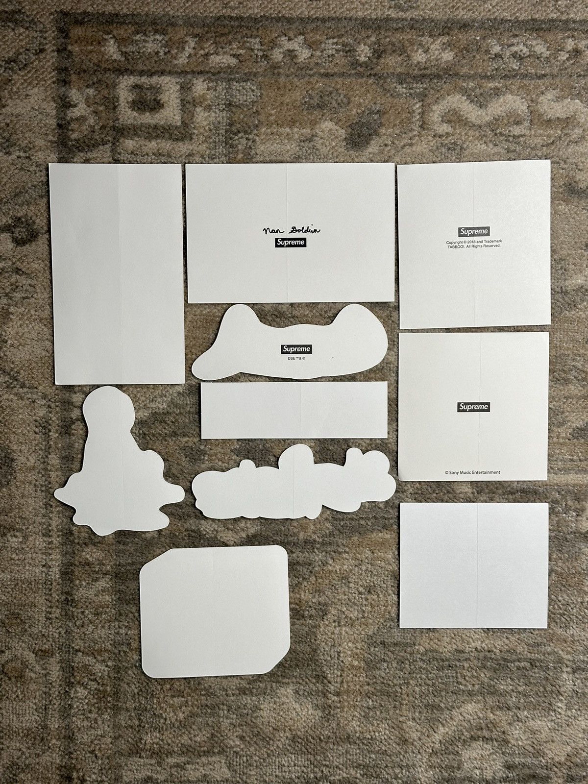 Supreme 10x Supreme Stickers Lot Size ONE SIZE - 5 Thumbnail