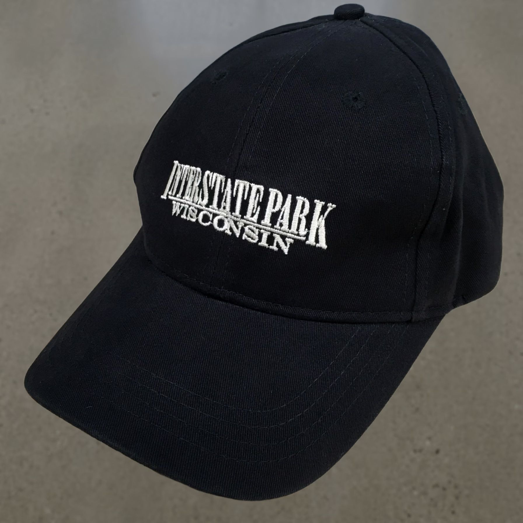 Vintage Paramount Apparel Interstate State Park Wisconsin Hat Black Baseball Cap Souveni Size US M / EU 48-50 / 2 - 1 Thumbnail