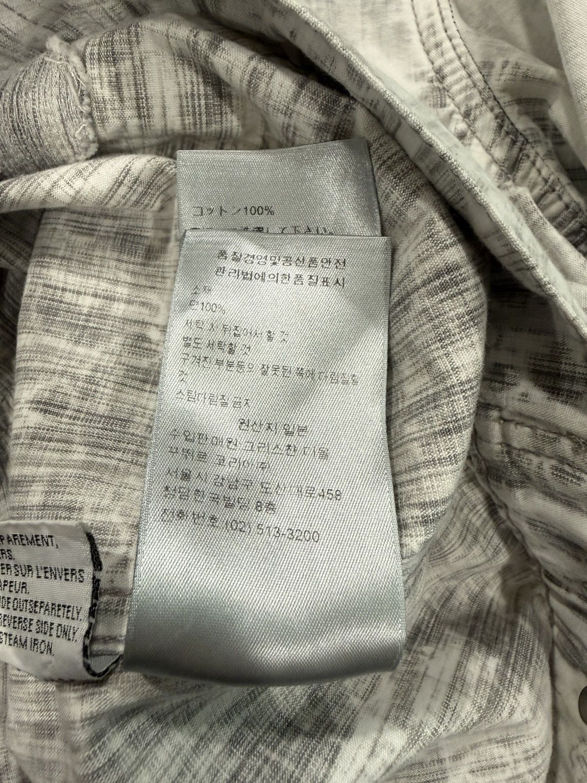 Dior Dior Japanese Denim Grey Oblique Jacket Size US L / EU 52-54 / 3 - 10 Thumbnail