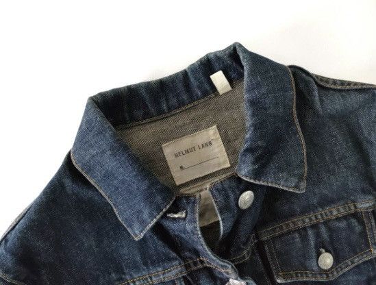 Helmut Lang Vintage Helmut Lang Trucker jacket Size US XXS / EU 40 - 2 Thumbnail