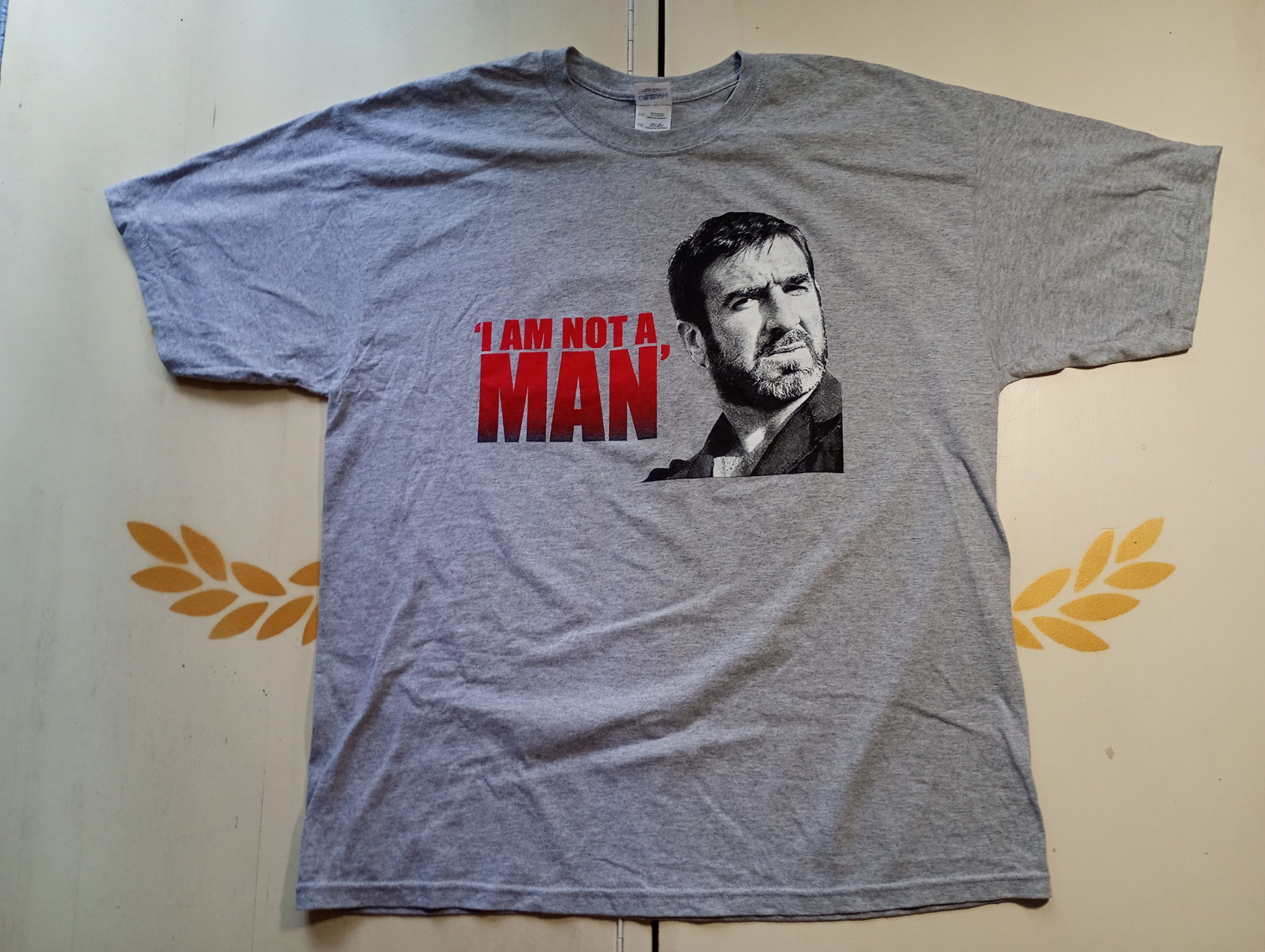Gildan Gildan Eric Cantona Printed T-Shirt Size US XL / EU 56 / 4 - 1 Thumbnail
