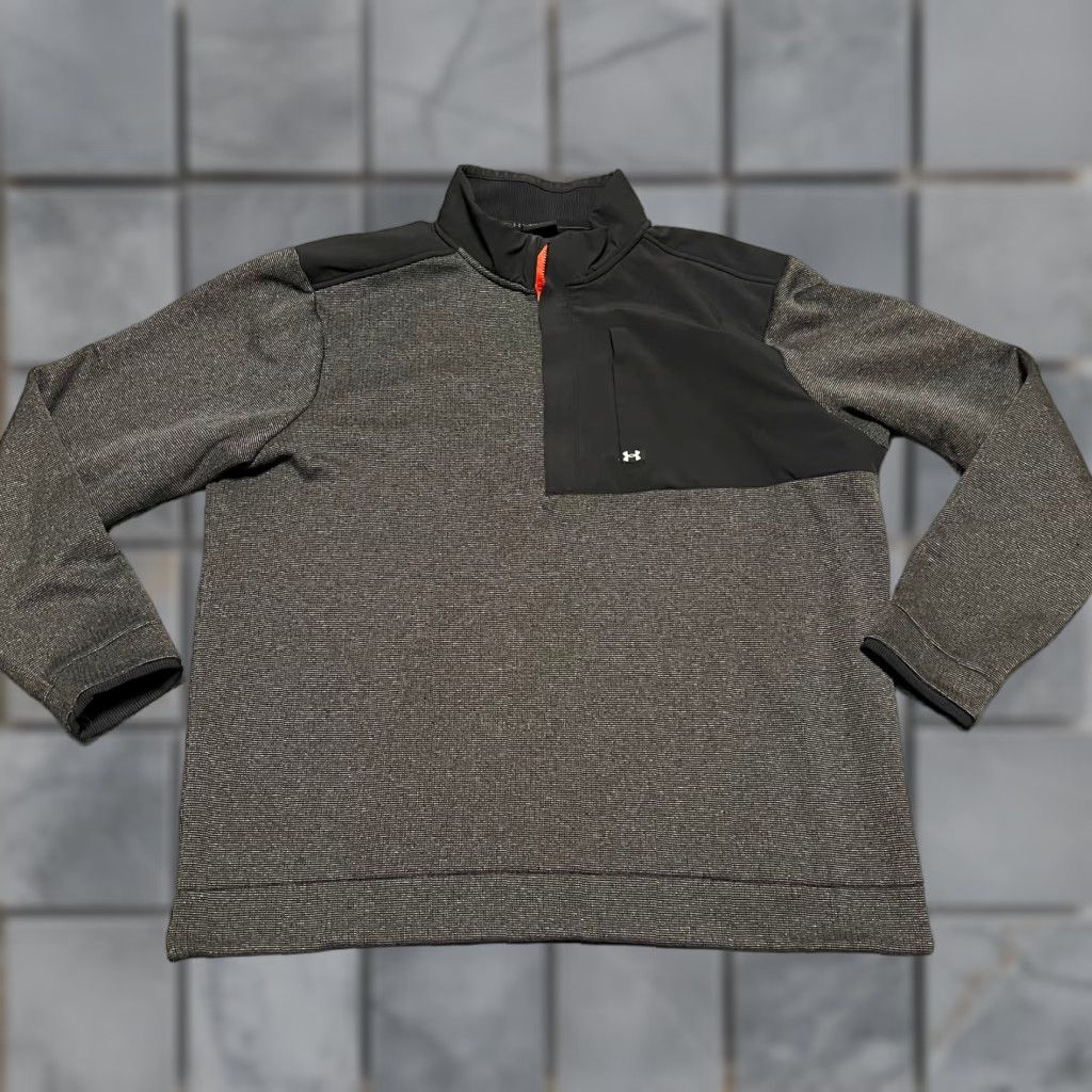 Under Armour Under Armour Sweatshirt Mens XL Storm 1/2 Zip Gray Pullover Golf Large 1373415 Size US XL / EU 56 / 4 - 1 Thumbnail