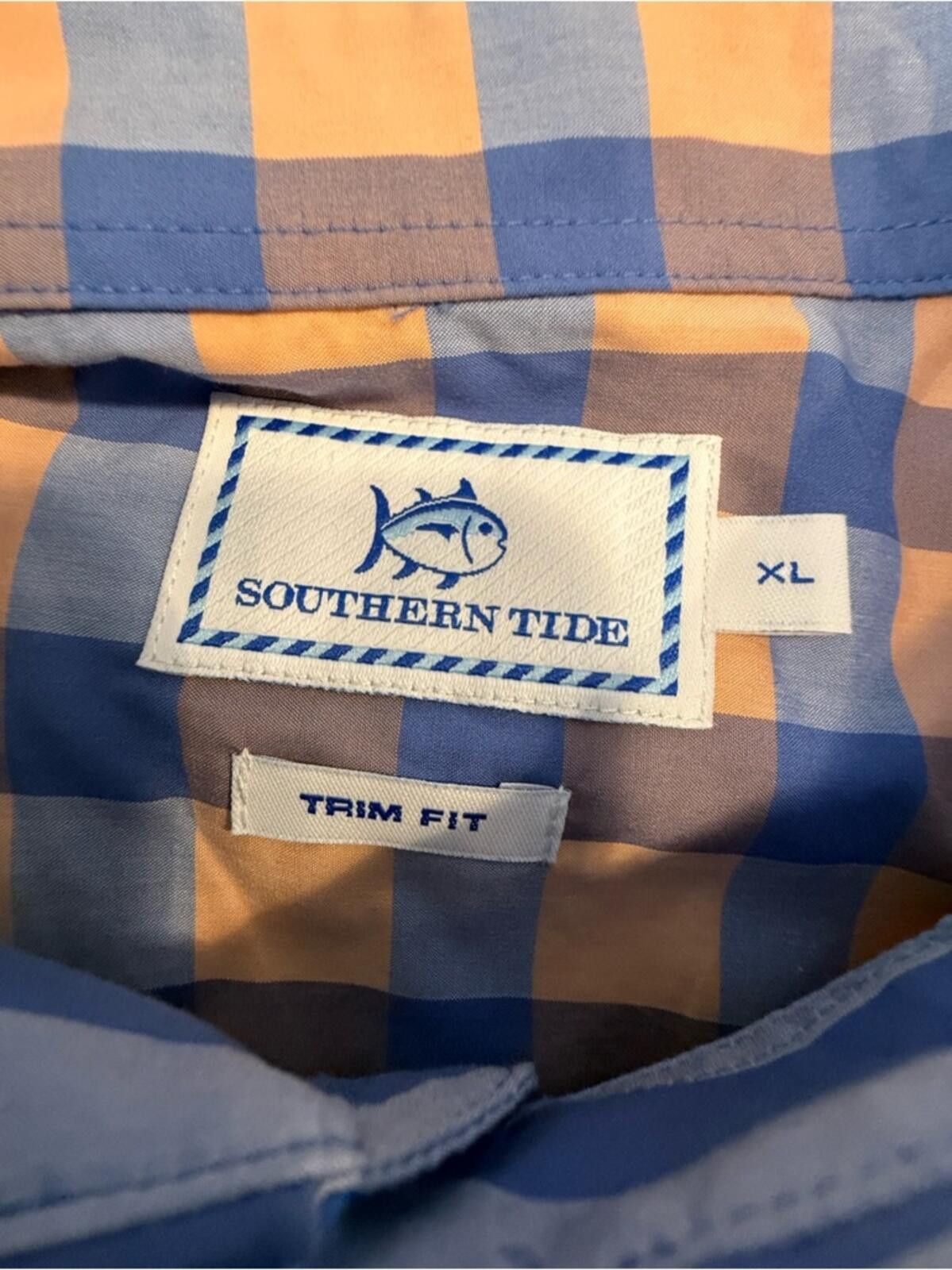 Southern Tide Southern Tide Slim Fit plaid long sleeve button up shirt XL Size US XL / EU 56 / 4 - 3 Thumbnail